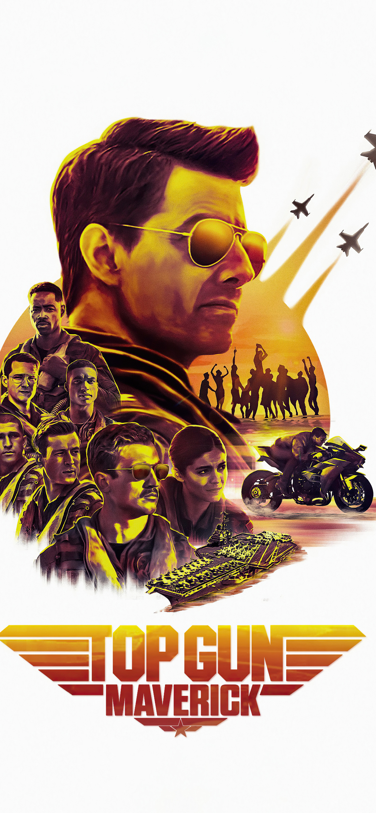 1242x2688 Top Gun Maverick Iphone XS MAX HD 4k Wallpapers, Images