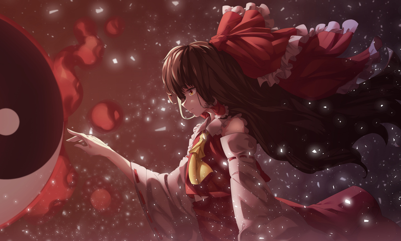 1280x768 Touhou Hakurei Reimu 1280x768 Resolution Hd 4k Wallpapers 