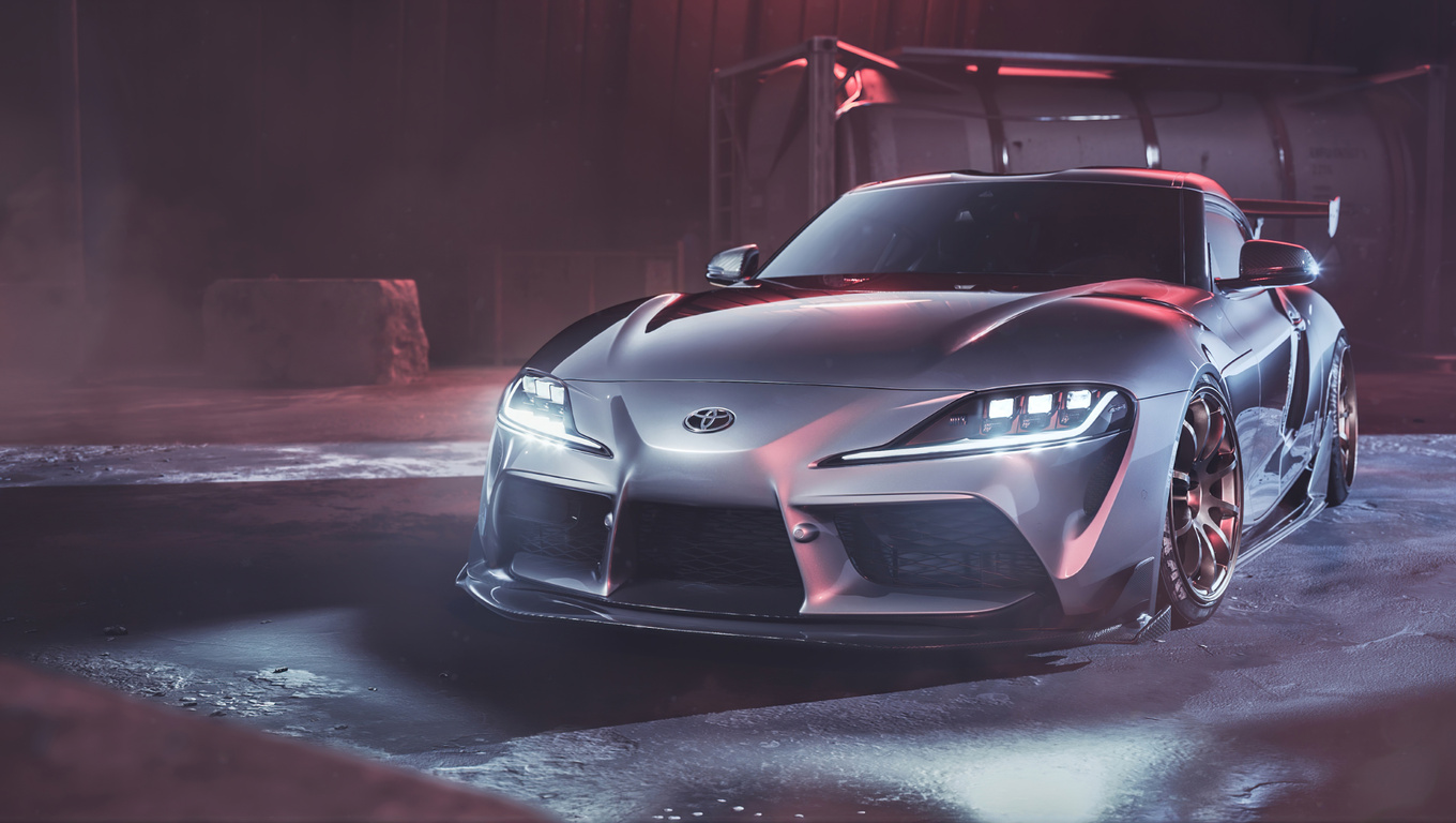 1360x768 Toyota Supra Cgi Laptop HD HD 4k Wallpapers, Images ...