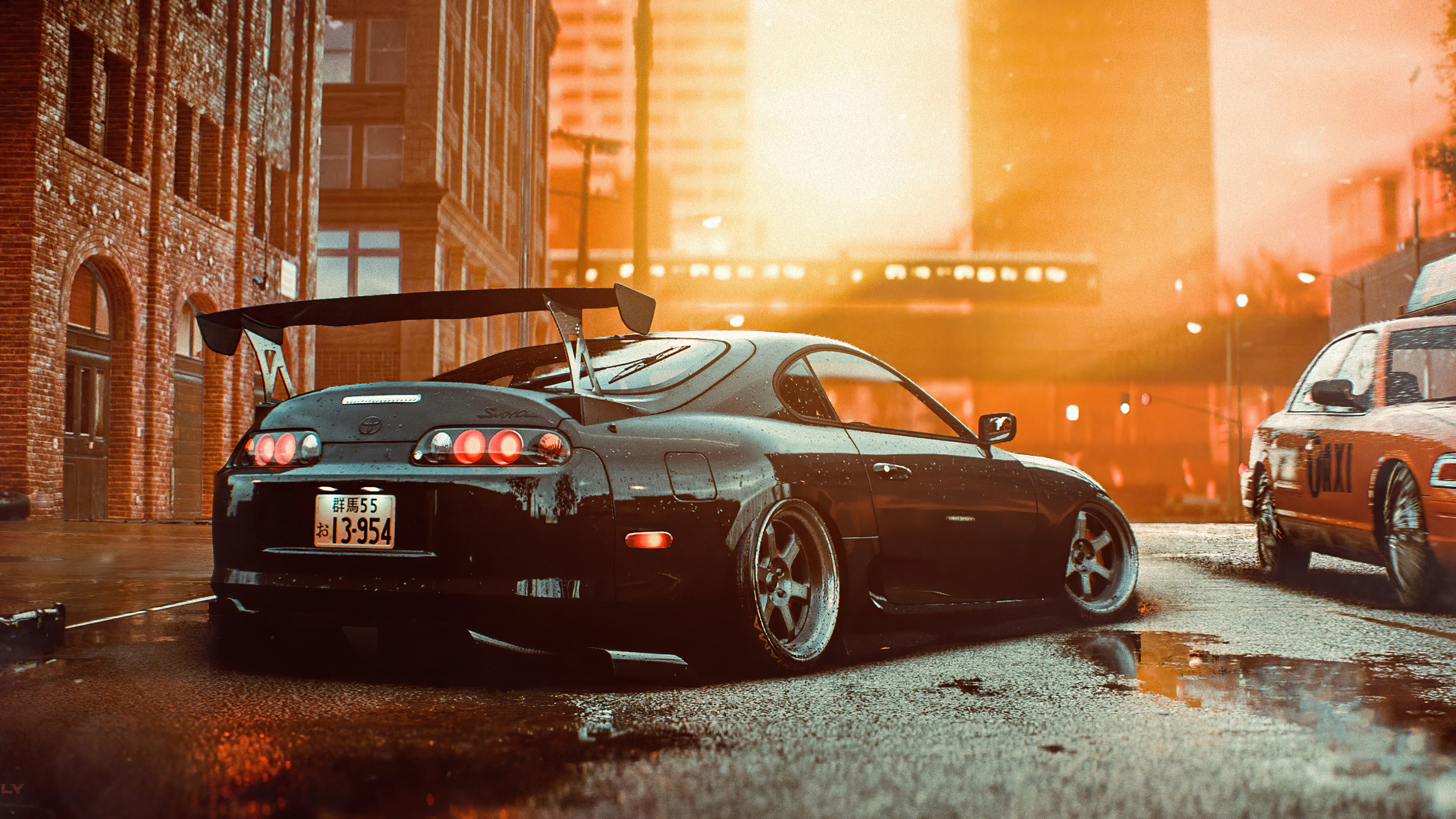 Toyota Supra Mk4 Wallpaper 4k 3840x2160 Wallpaper | Images and Photos