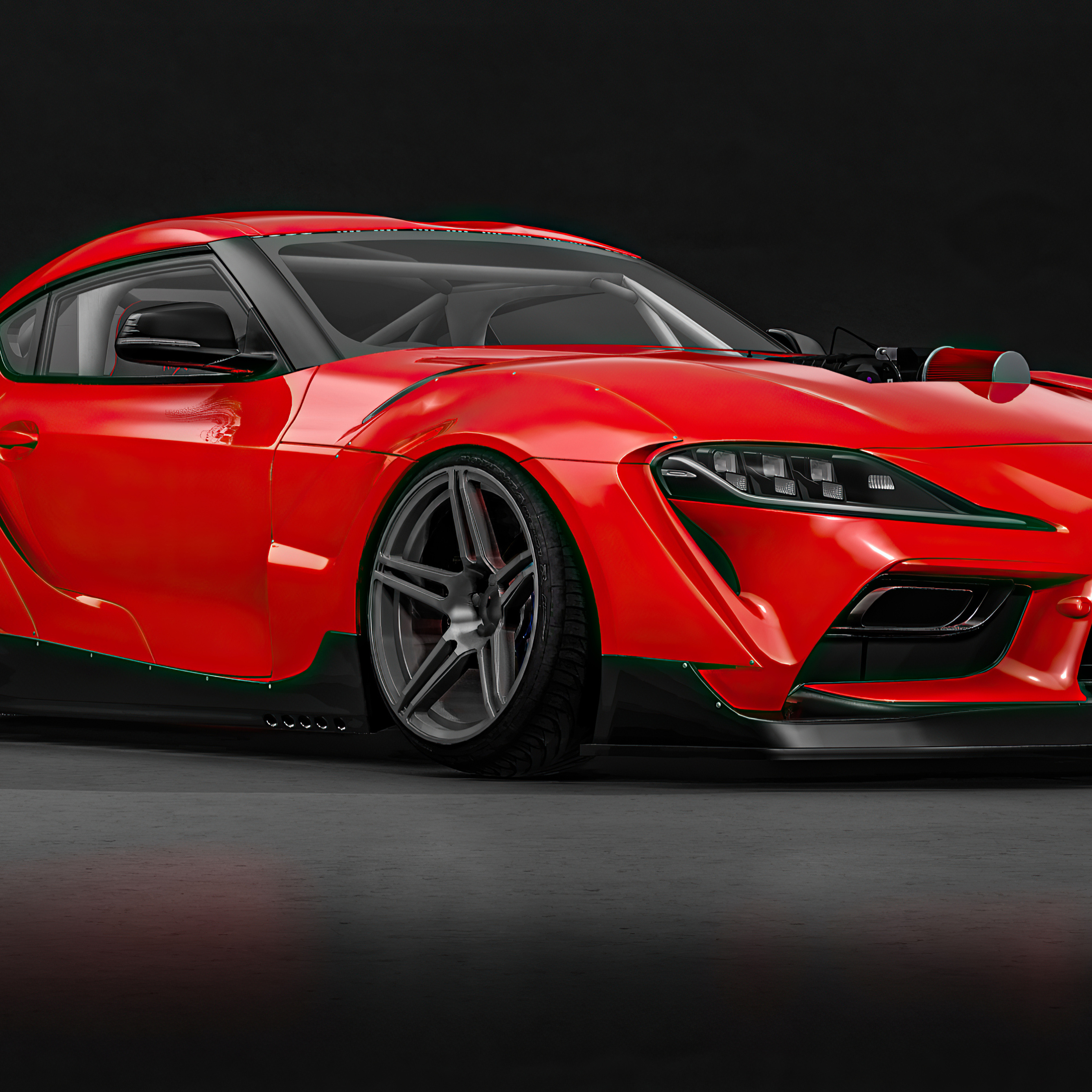 2932x2932 Toyota Supra Render Front 4k Ipad Pro Retina Display ,HD 4k ...