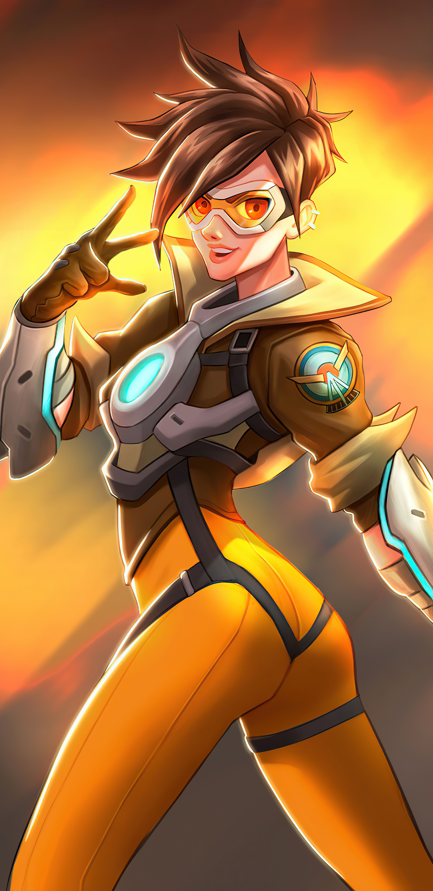 1440x2960 Tracer From Overwatch 5k Samsung Galaxy Note 9,8, S9,S8,S8 ...