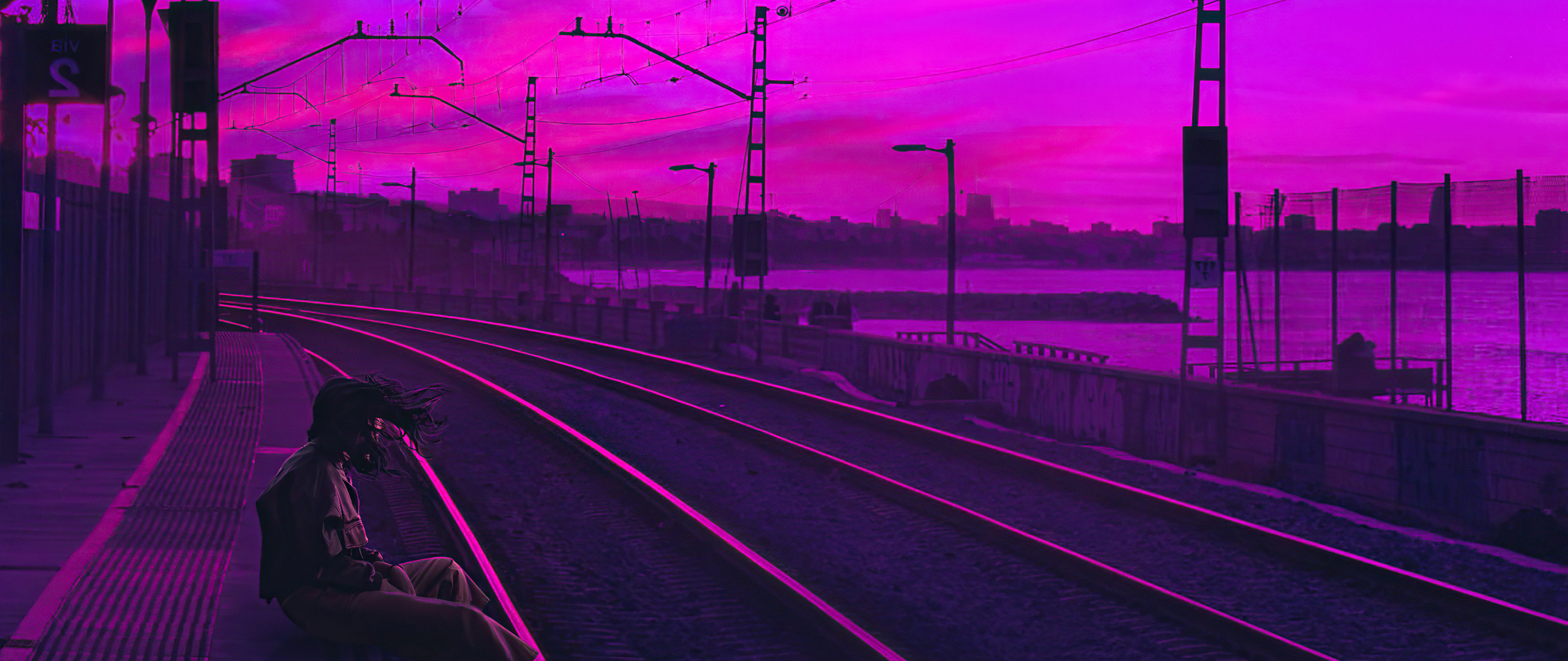 2560x1080 Train Station Vapor Wallpaper,2560x1080 Resolution HD 4k ...