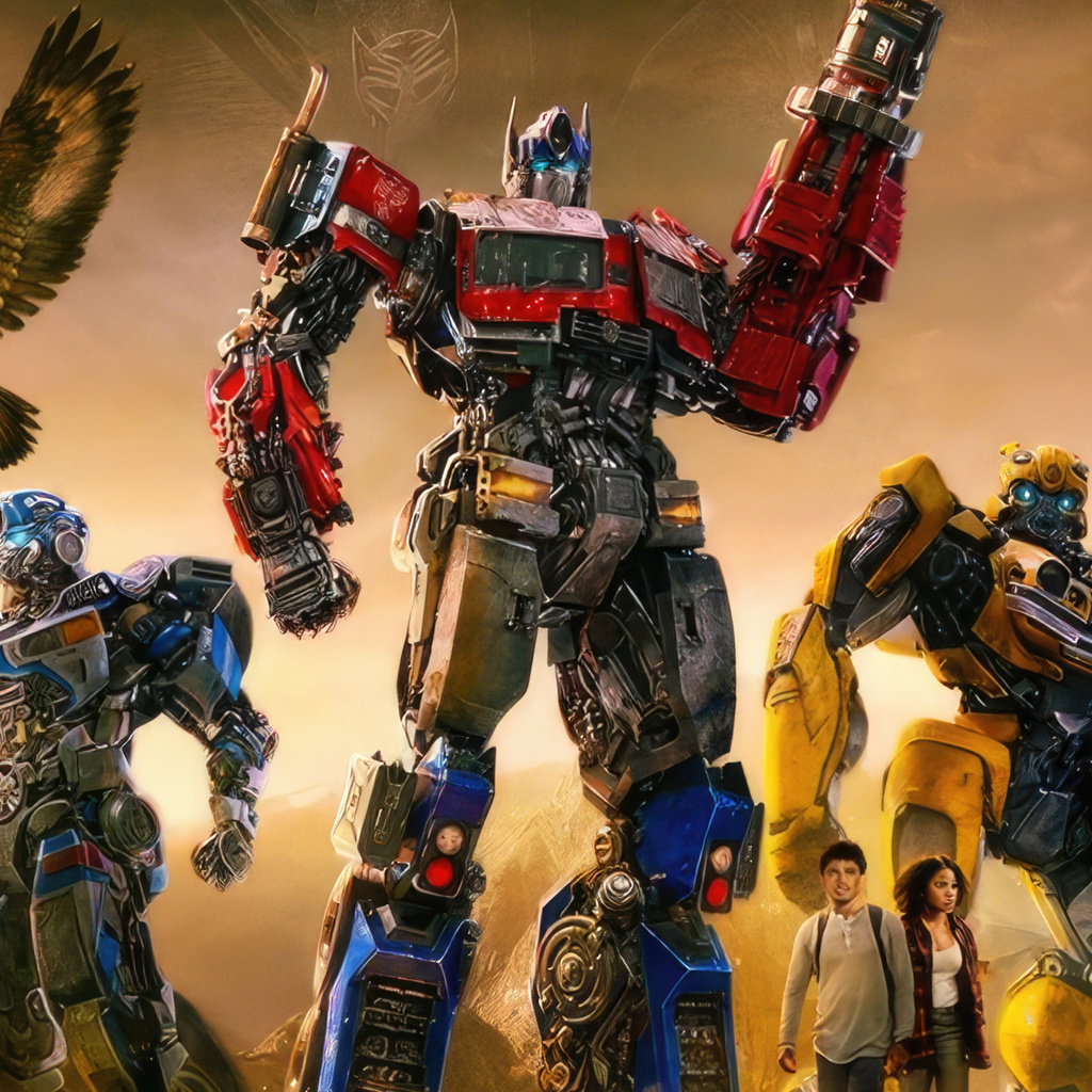 1024x1024 Transformers Rise Of The Beasts Imax Poster 1024x1024
