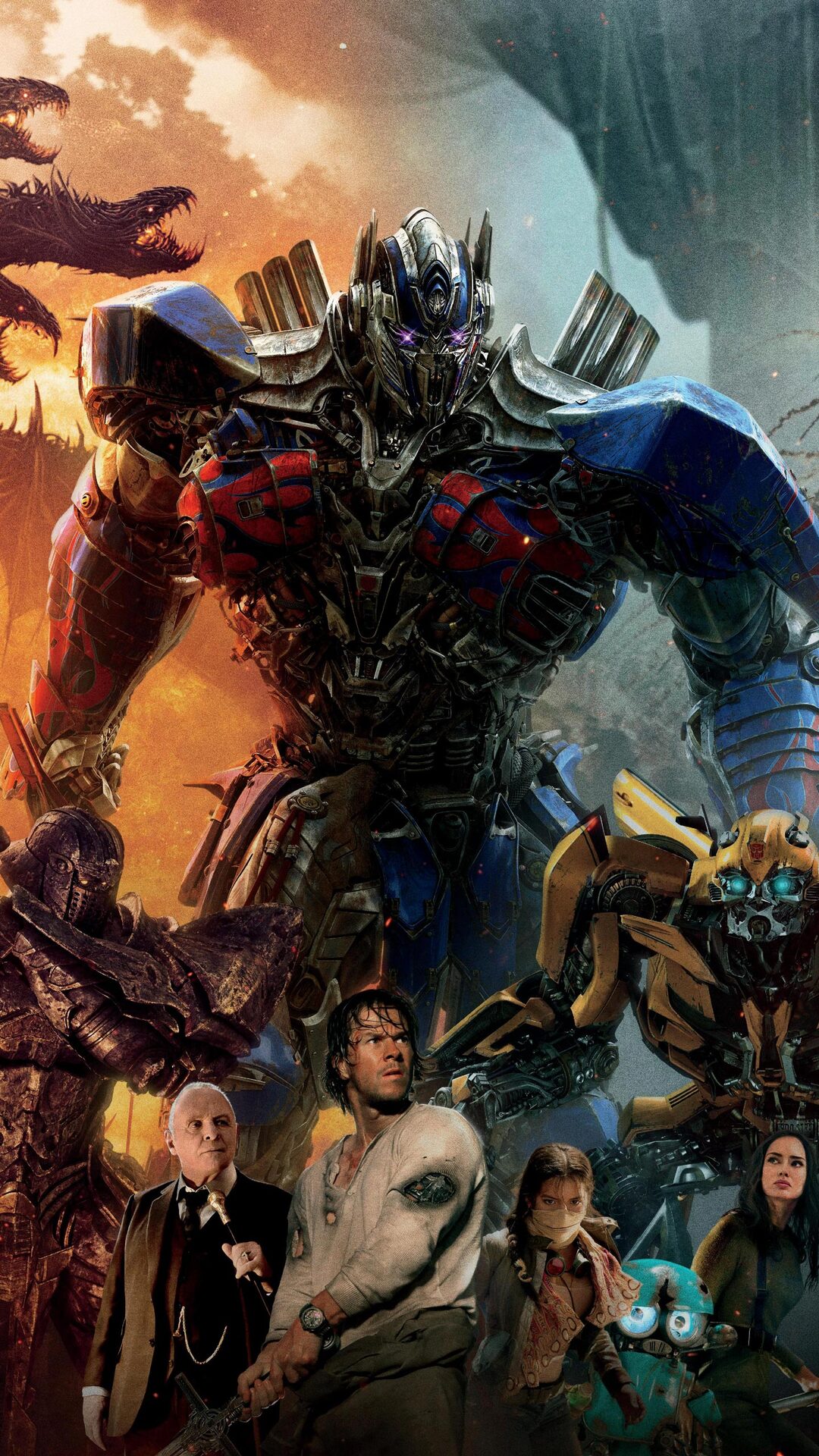 1080x1920 Transformers The Last Knight 2017 Iphone 7,6s,6 ...