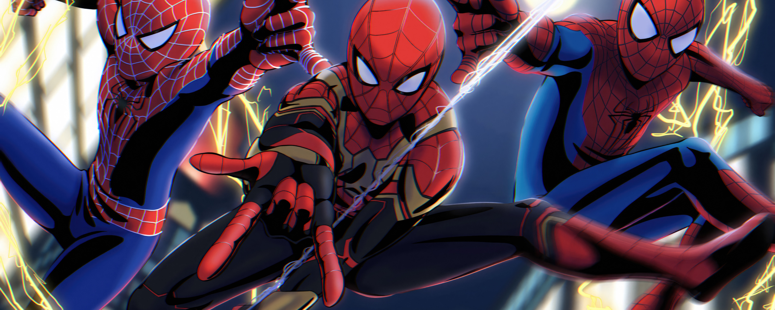 2560x1024 Trio Spiderman 4k Wallpaper,2560x1024 Resolution HD 4k ...