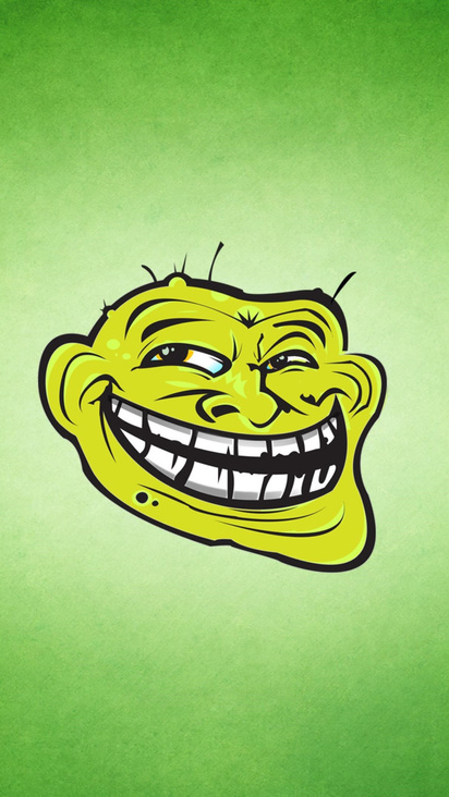 412x732 Trollface Art 412x732 Resolution HD 4k Wallpapers, Images ...