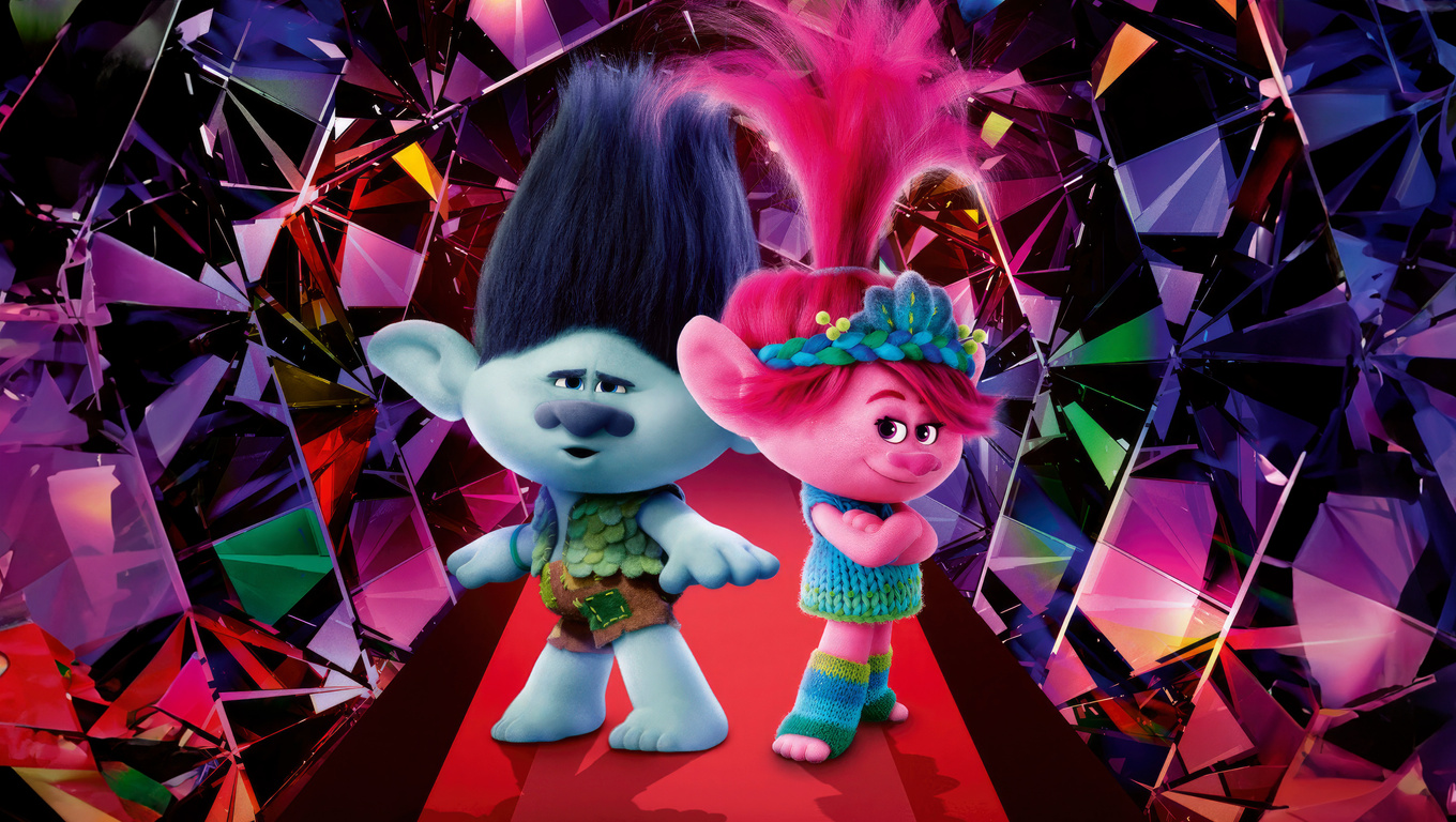 1360x768 Trolls Band Together Movie Laptop HD ,HD 4k Wallpapers,Images