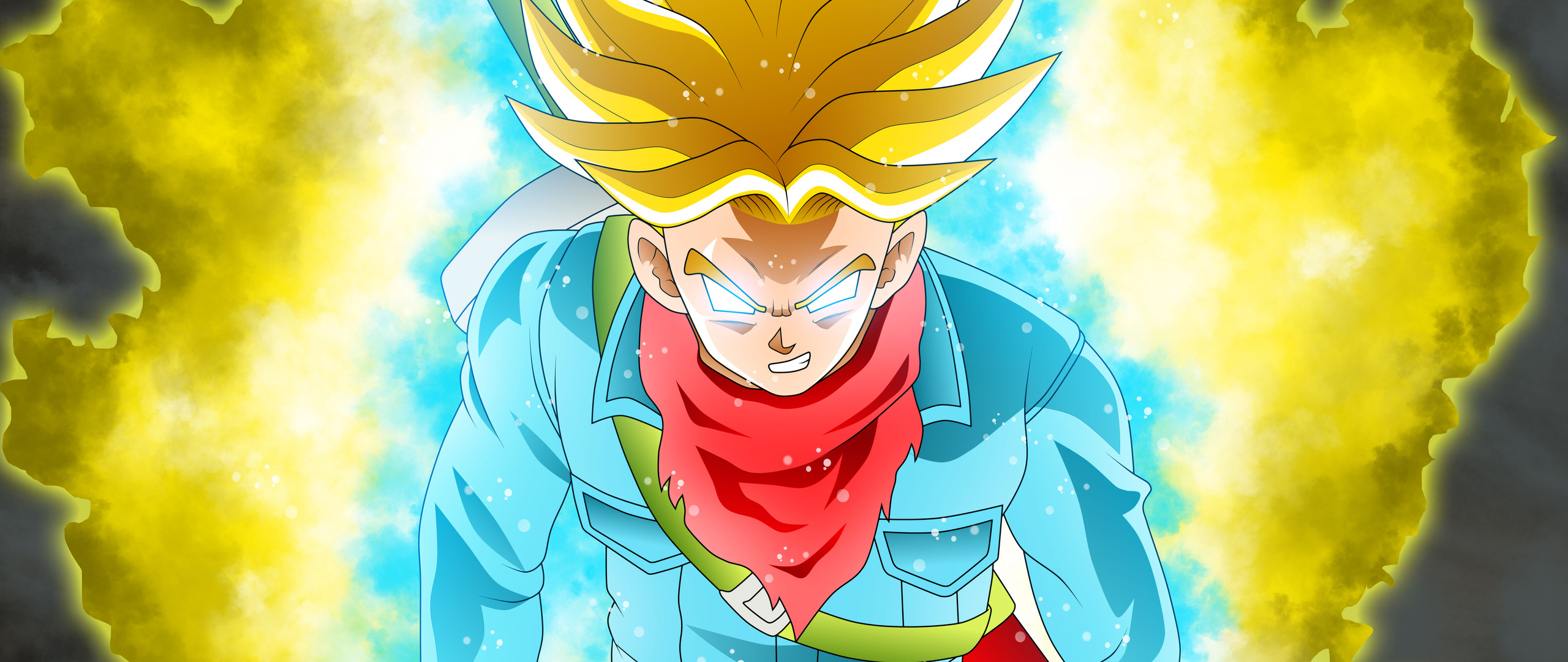 Trunks, dragon ball, saiyan, HD phone wallpaper