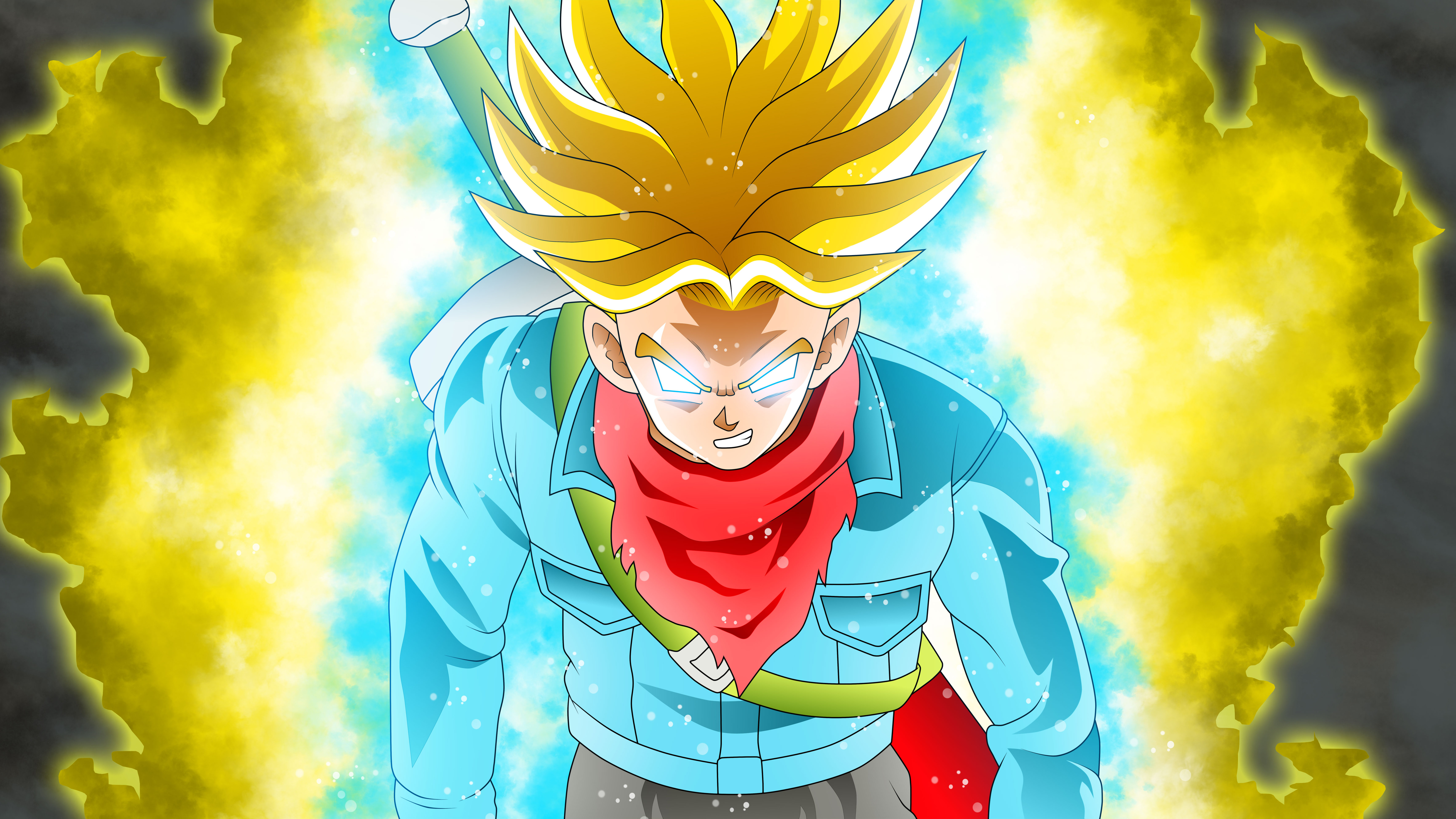 5120x2880 Trunks Dragon Ball Super 5k Hd 4k Wallpapers Images