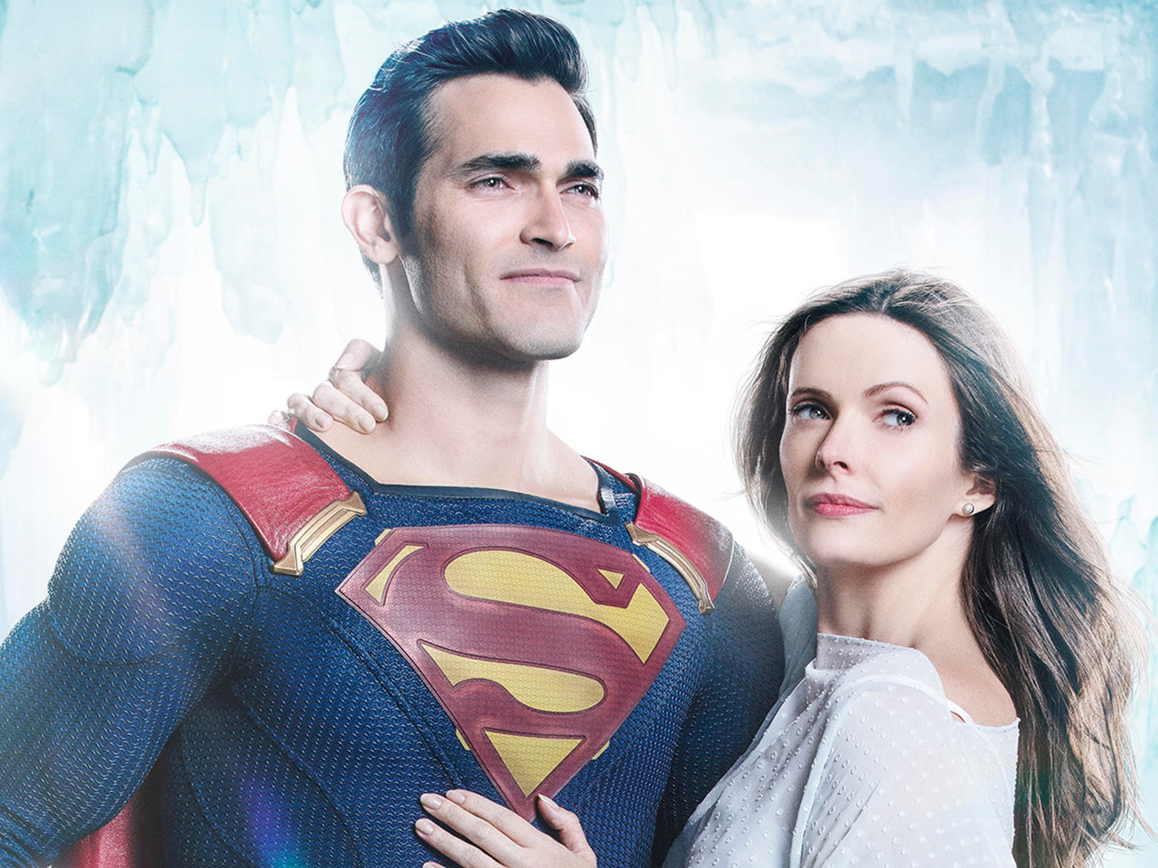 1680x1260 Tyler Hoechlin And Bitsie Tulloch In Supergirl 1680x1260 ...