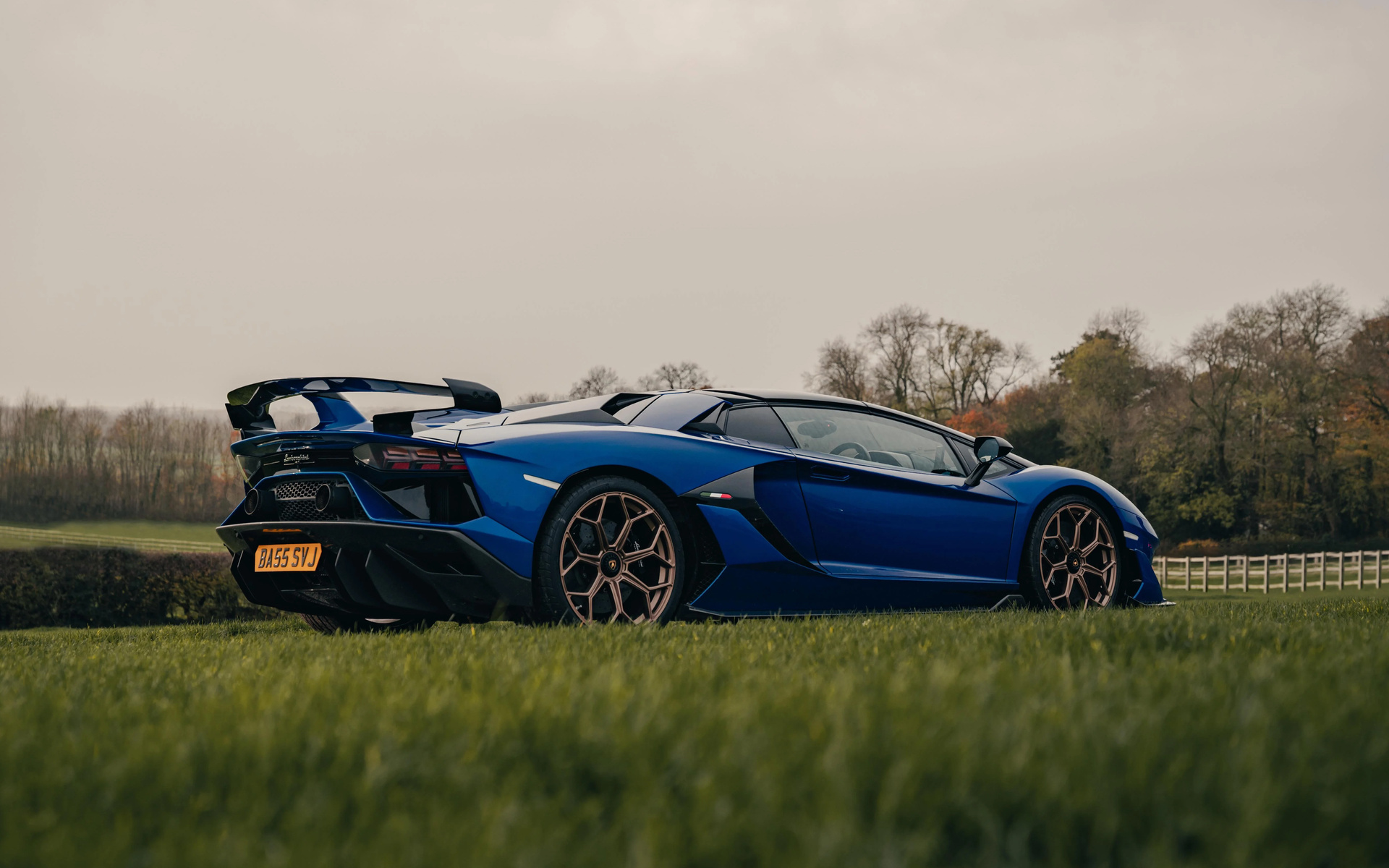 1920x1200 Ultimate Blue Lamborghini Aventador Svj 1080P Resolution ,HD ...