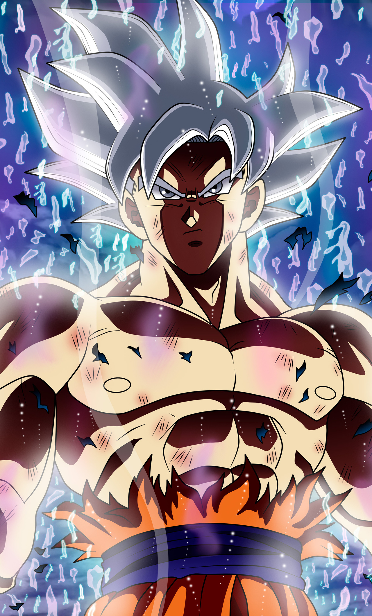 1280x2120 Ultra Instinct Goku Dragon Ball 5k IPhone 6 HD 4k 