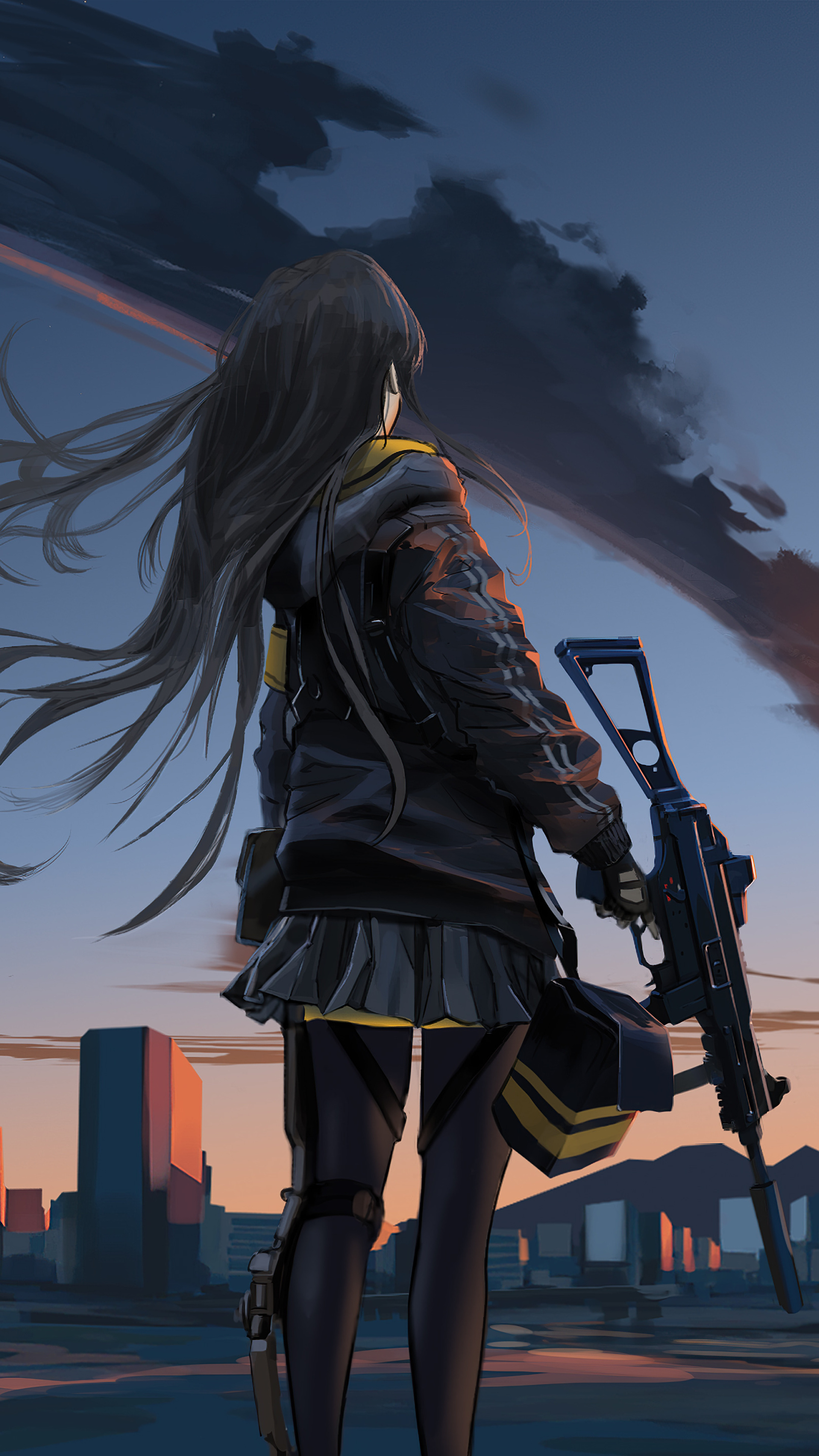 2160x3840 Ump45 Girls Frontline 5k Sony Xperia X,xz,z5 Premium ,hd 4k 