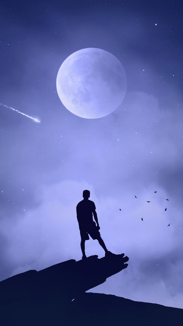 640x1136 Under Moon Light iPhone 5,5c,5S,SE ,Ipod Touch HD 4k Wallpapers,  Images, Backgrounds, Photos and Pictures