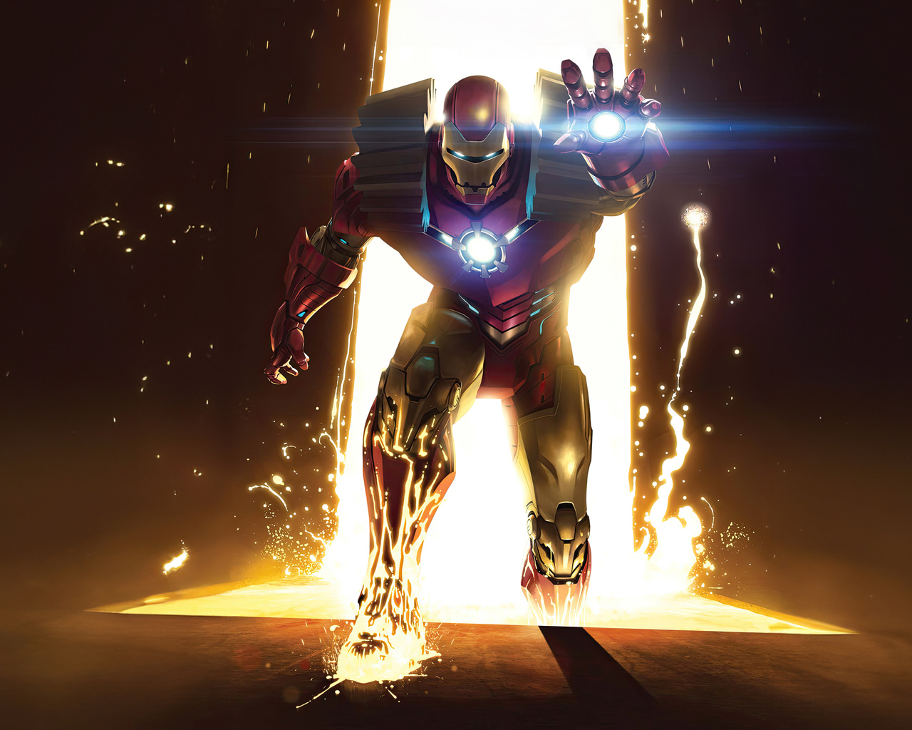 1280x1024 Unleashing The Evolution Of Iron Man Wallpaper,1280x1024 ...