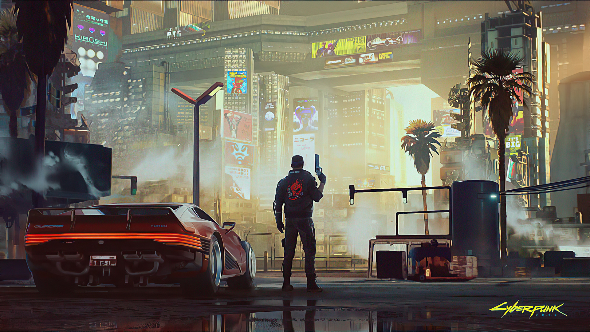 Cyberpunk 2077 обои 1920 1080