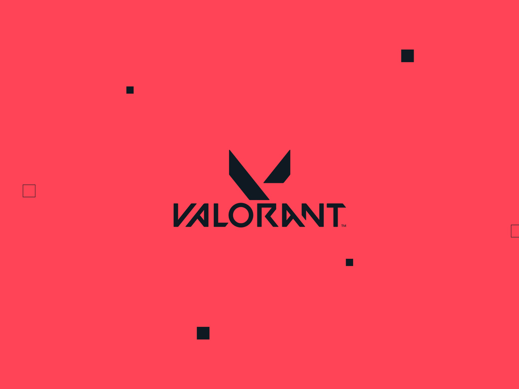 1024x768 Valorant Logo Red 4k 1024x768 Resolution HD 4k Wallpapers ...