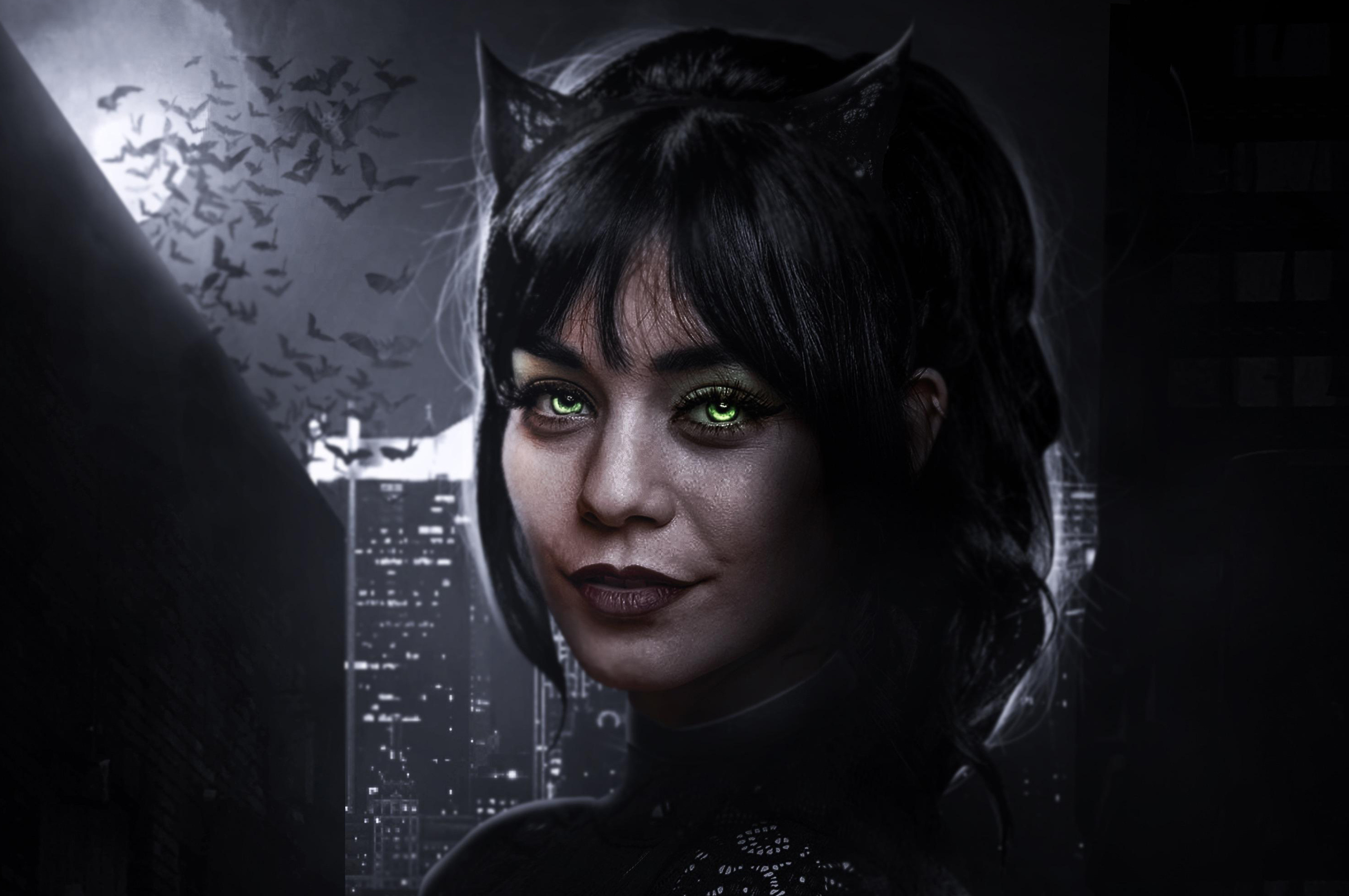 Vanessa Hudgens As Catwoman In Batman Movie In 2560x1700 Resolution. 
