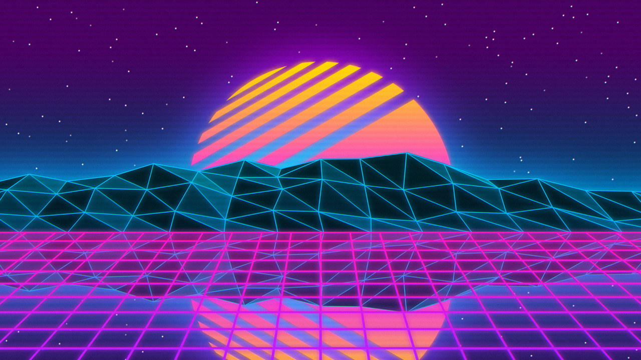 1280x720 Vaporwave 720p Hd 4k Wallpapers Images Backgrounds