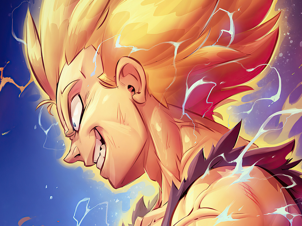 Goku Vs Vegeta Wallpaper for 1024x768