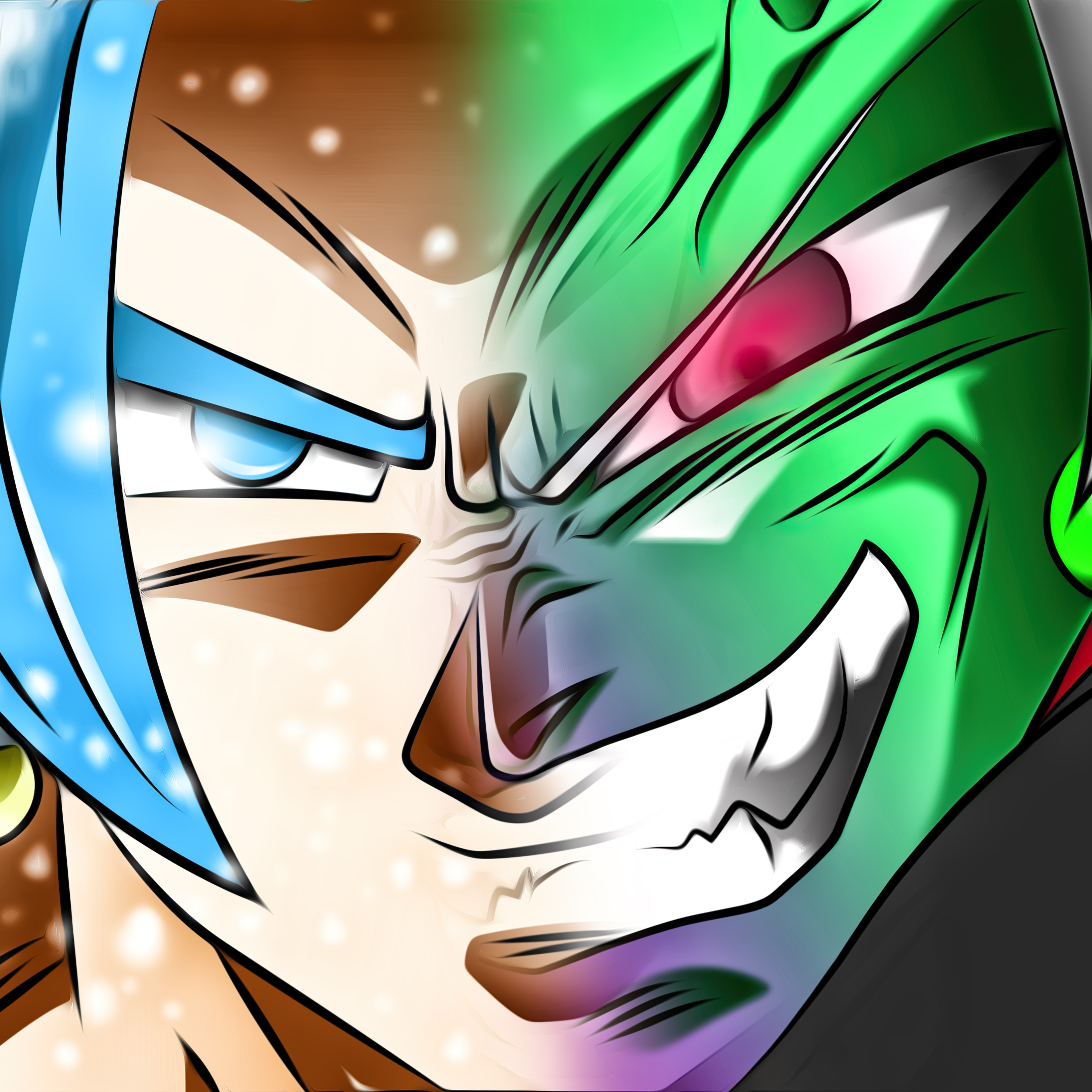 2932x2932 Vegetto Vs Fusion Zamasu 4k Ipad Pro Retina Display HD 4k  Wallpapers, Images, Backgrounds, Photos and Pictures