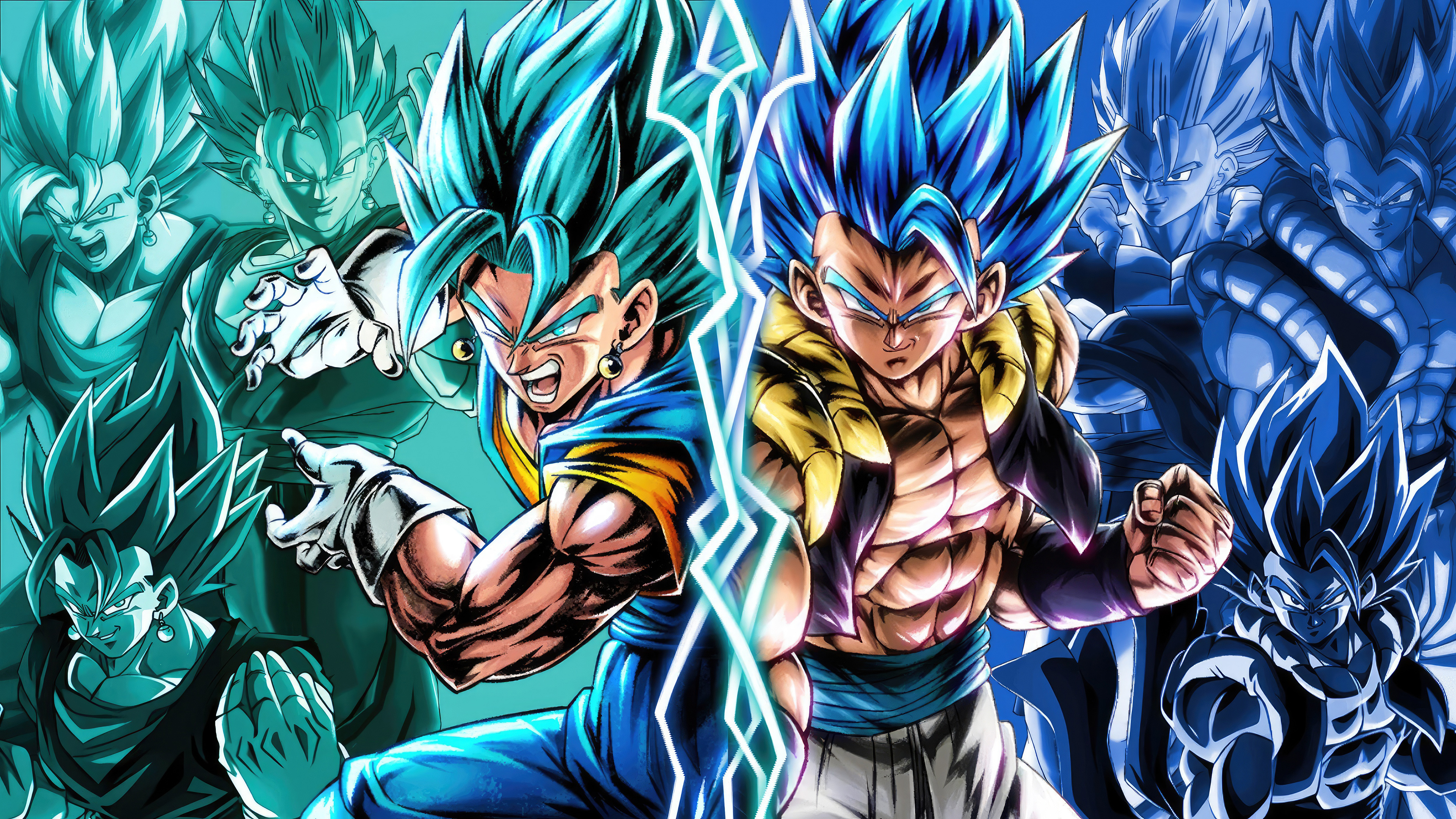 3840x2160 Vegito Blue And Gogeta Blue 4K ,HD 4k Wallpapers,Images, Backgrounds,Photos and Pictures