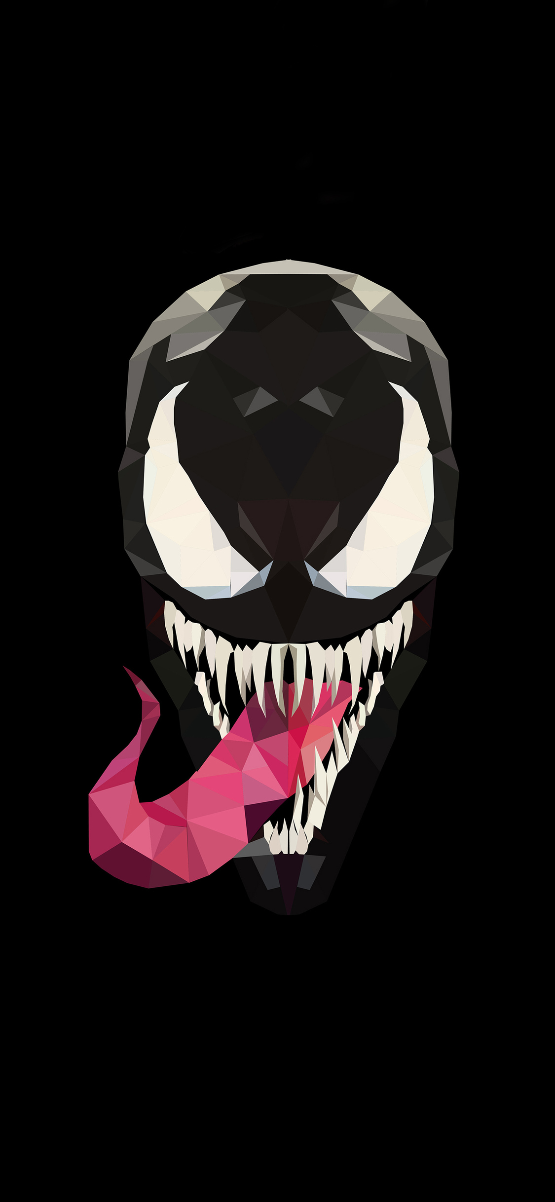 Cool Venom White Wallpapers - Aesthetic iPhone Marvel Wallpapers