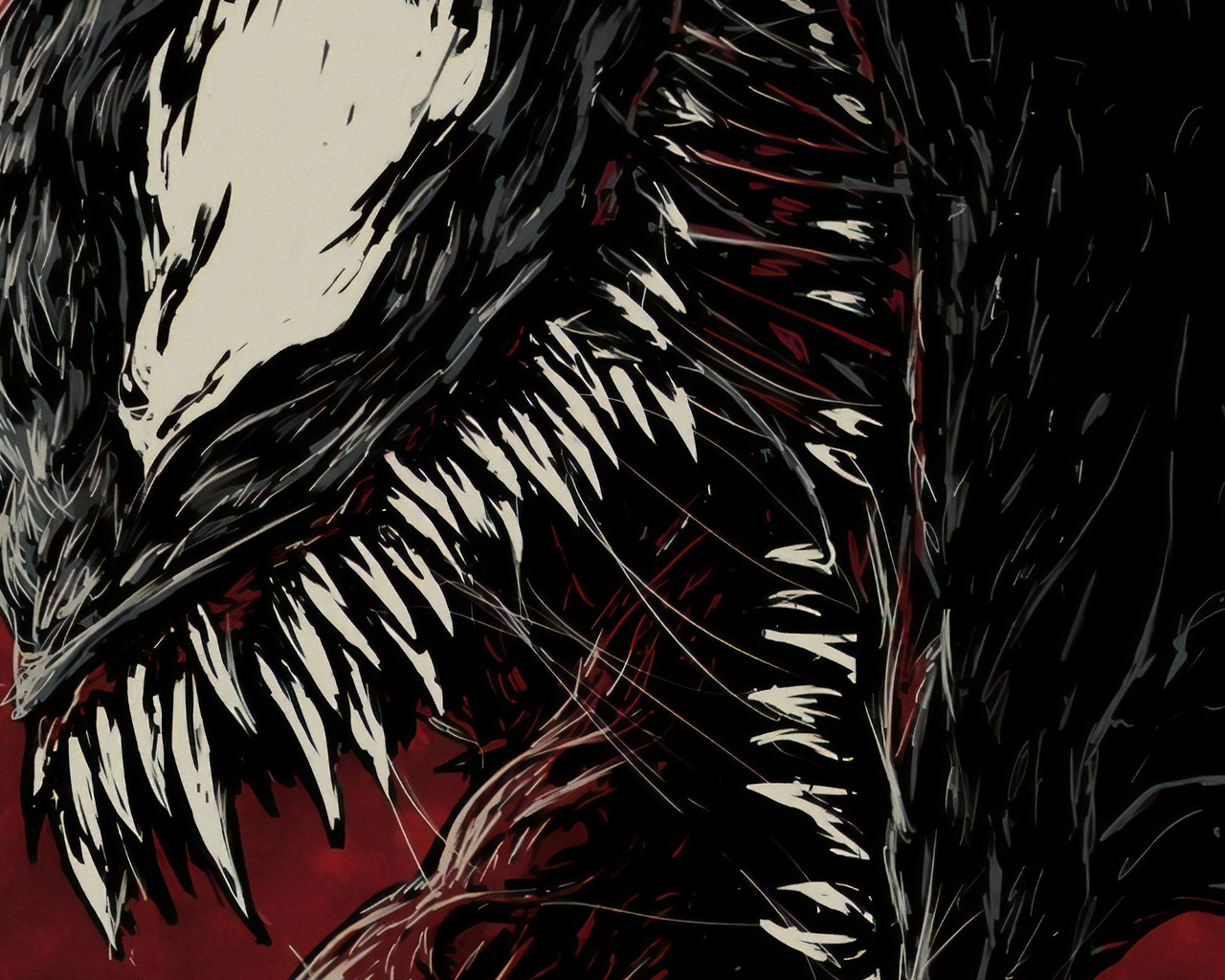 1280x1024 Venom 4k New Sketch Poster 1280x1024 Resolution HD 4k ...