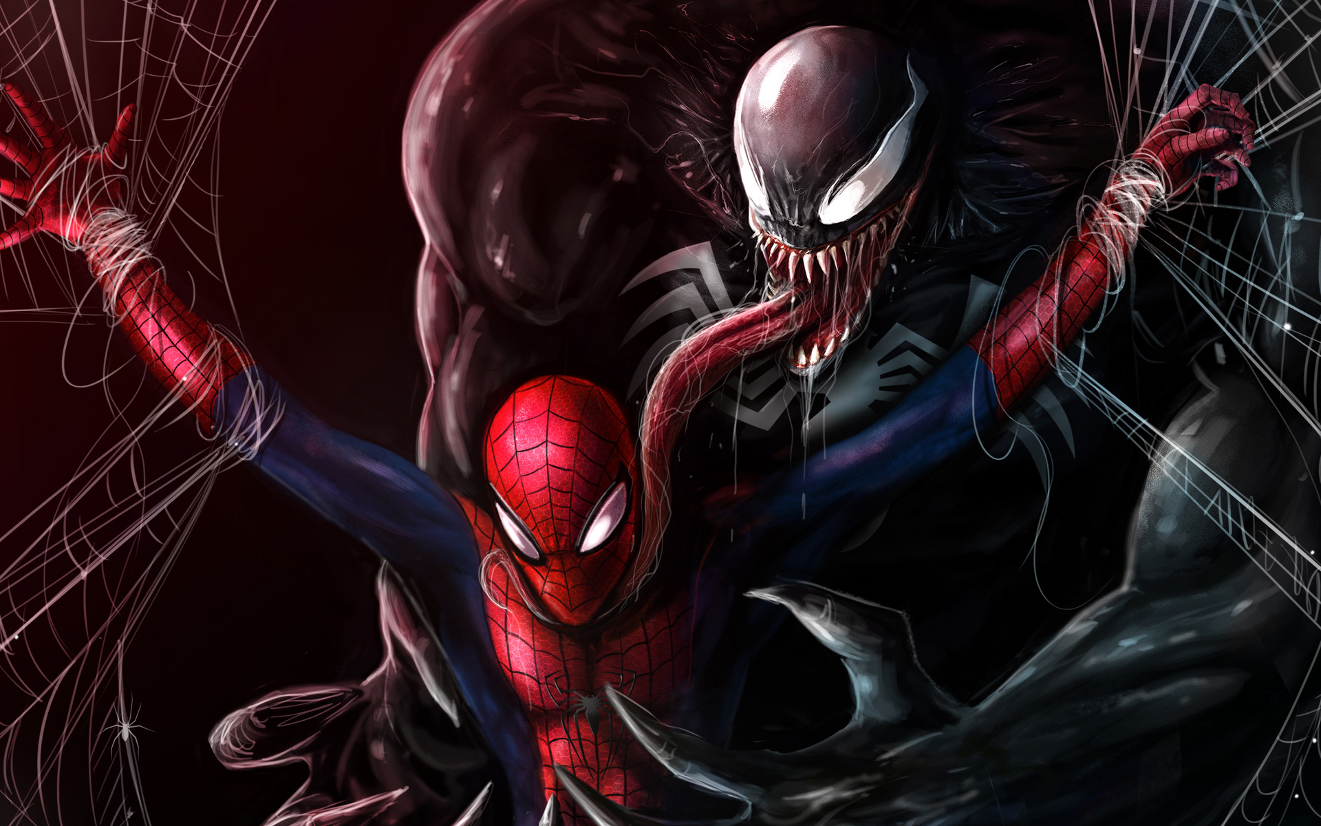 1920x1200 Venom About To Kill Spiderman 1080P Resolution ,HD 4k ...