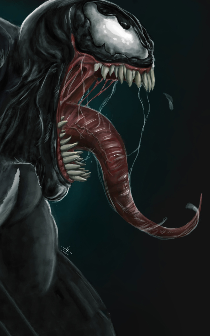 800x1280 Venom Closeup Art Nexus 7,Samsung Galaxy Tab 10,Note Android ...