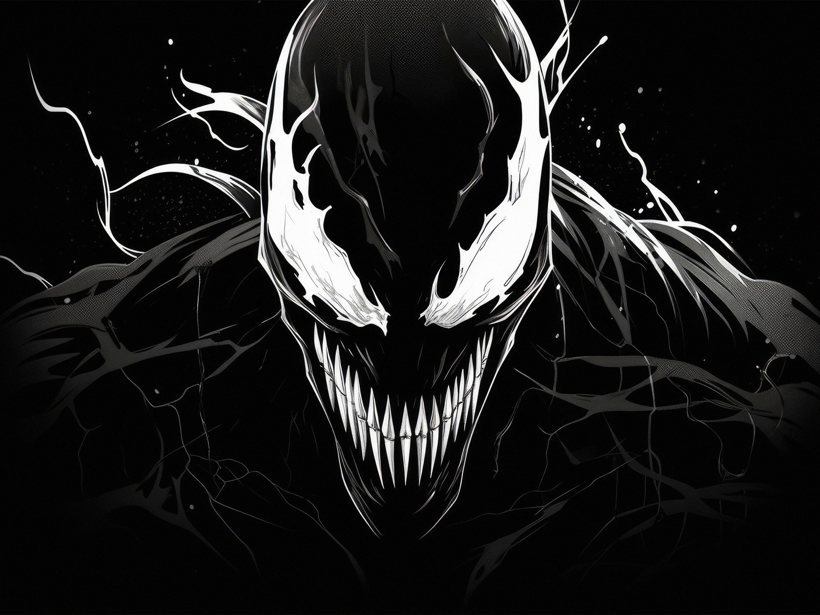 1600x1200 Venom Dark Unleash The Shadows 1600x1200 Resolution HD 4k ...