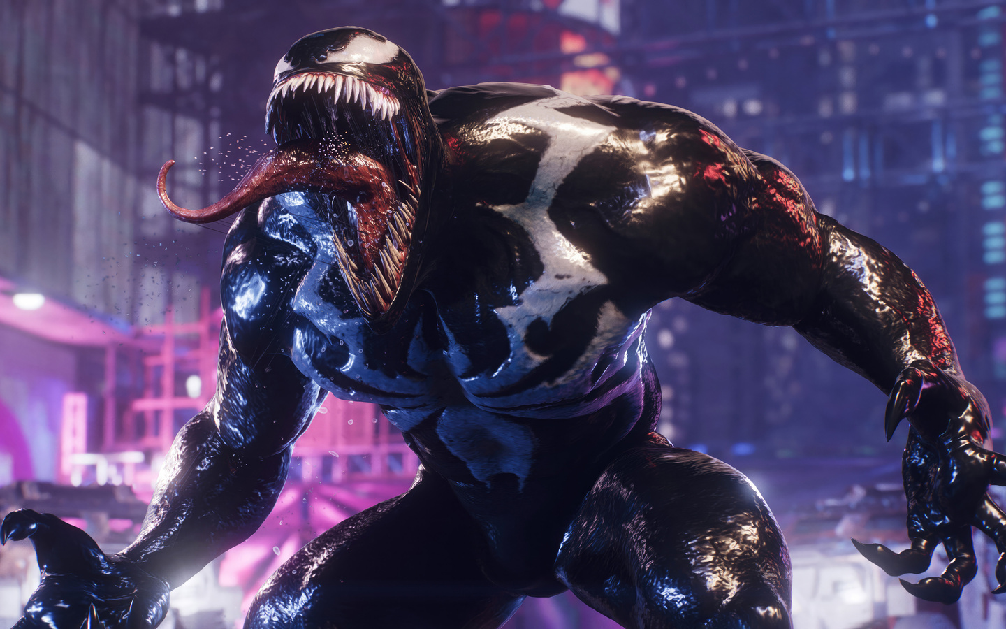 1440x900 Venom In Marvels Spider Man 2 Game 2024 Wallpaper,1440x900 ...