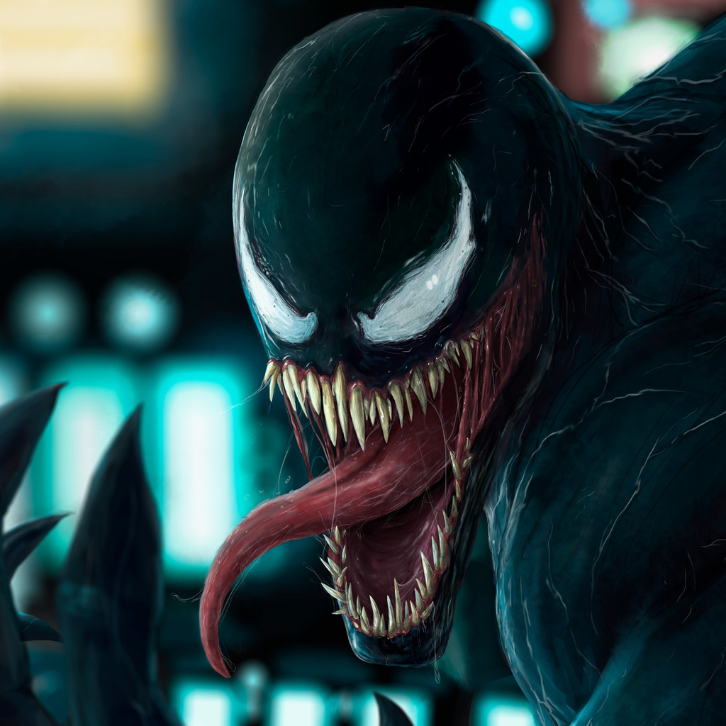 1024x1024 Venom In The City Art 1024x1024 Resolution HD 4k Wallpapers ...