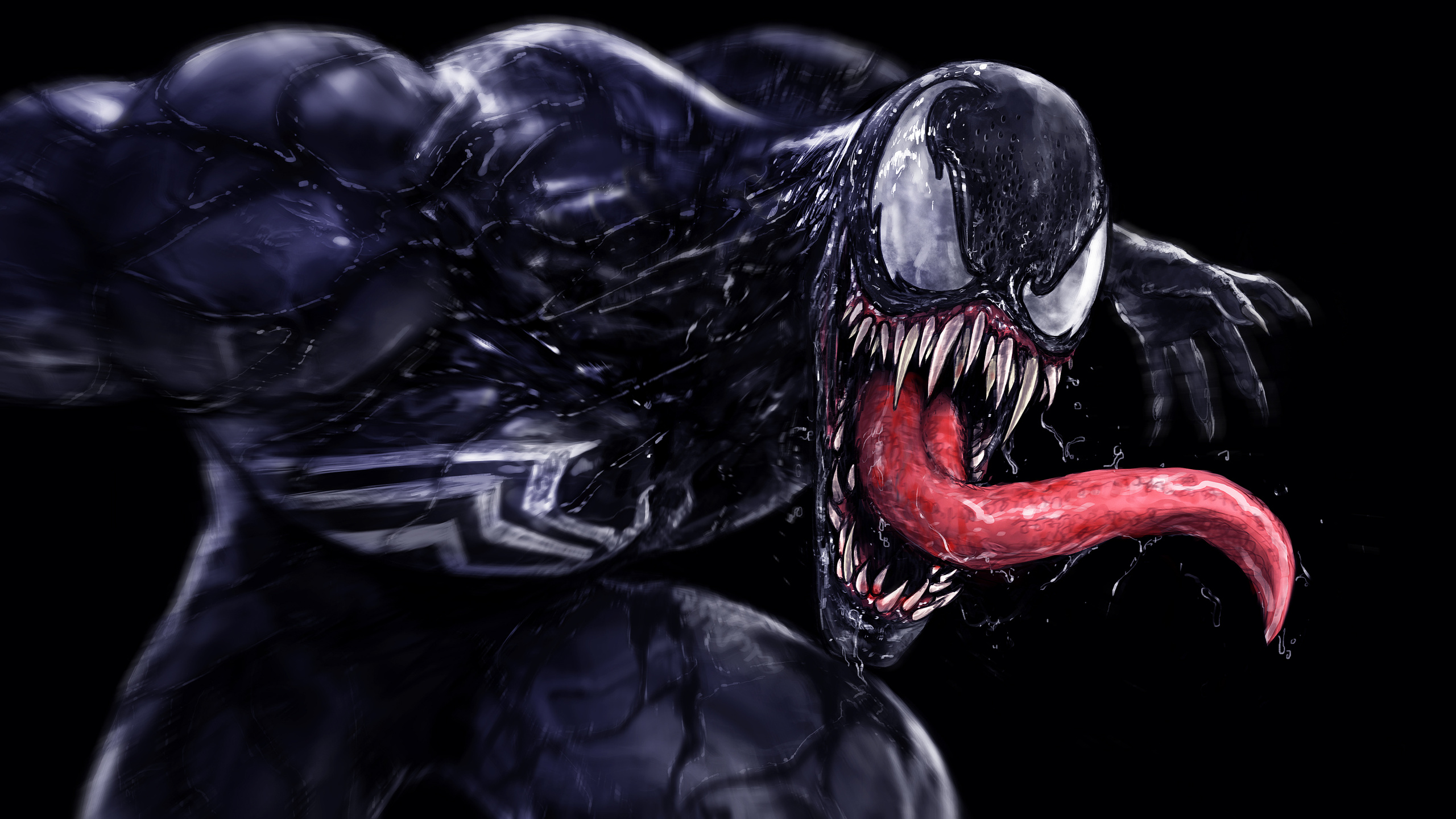 2560x1440 Venom Marvel Art 4k 1440P Resolution HD 4k Wallpapers, Images ...