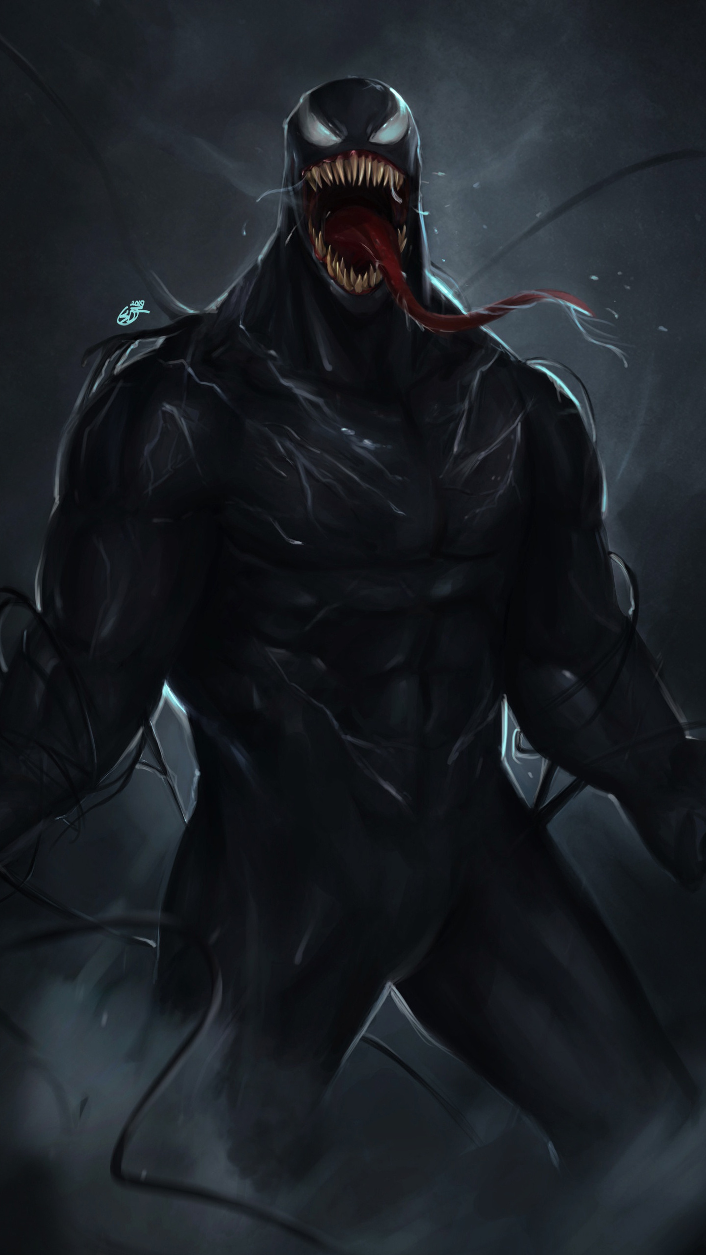 1440x2560 Venom Marvel Comic Superhero 4k Samsung Galaxy S6,S7 ,Google ...