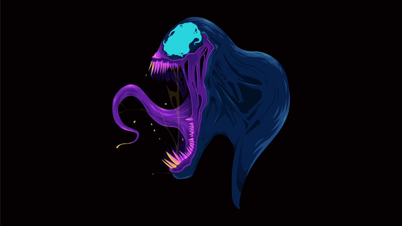 1366x768 Venom Minimalist Art 4k 1366x768 Resolution HD 4k Wallpapers,  Images, Backgrounds, Photos and Pictures