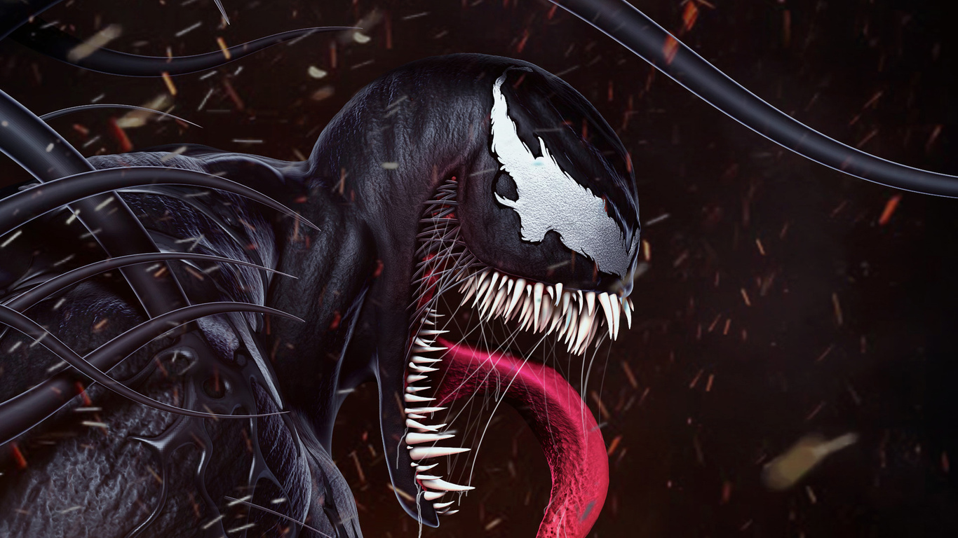 1366x768 Venom Movie Fan Digital Artwork 1366x768 Resolution HD 4k ...