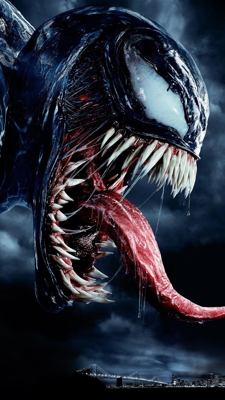 750x1334 Venom Movie Japanese Poster iPhone 6, iPhone 6S, iPhone 7 HD 4k  Wallpapers, Images, Backgrounds, Photos and Pictures
