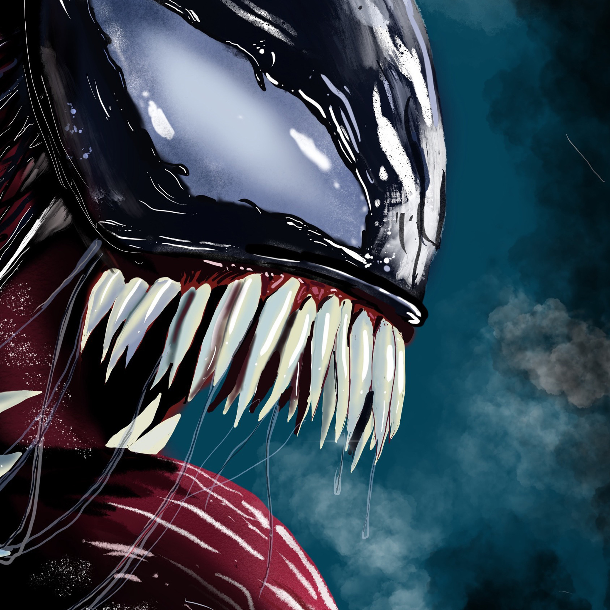 2048x2048 Venom New Digital Artworks Ipad Air ,HD 4k Wallpapers,Images ...