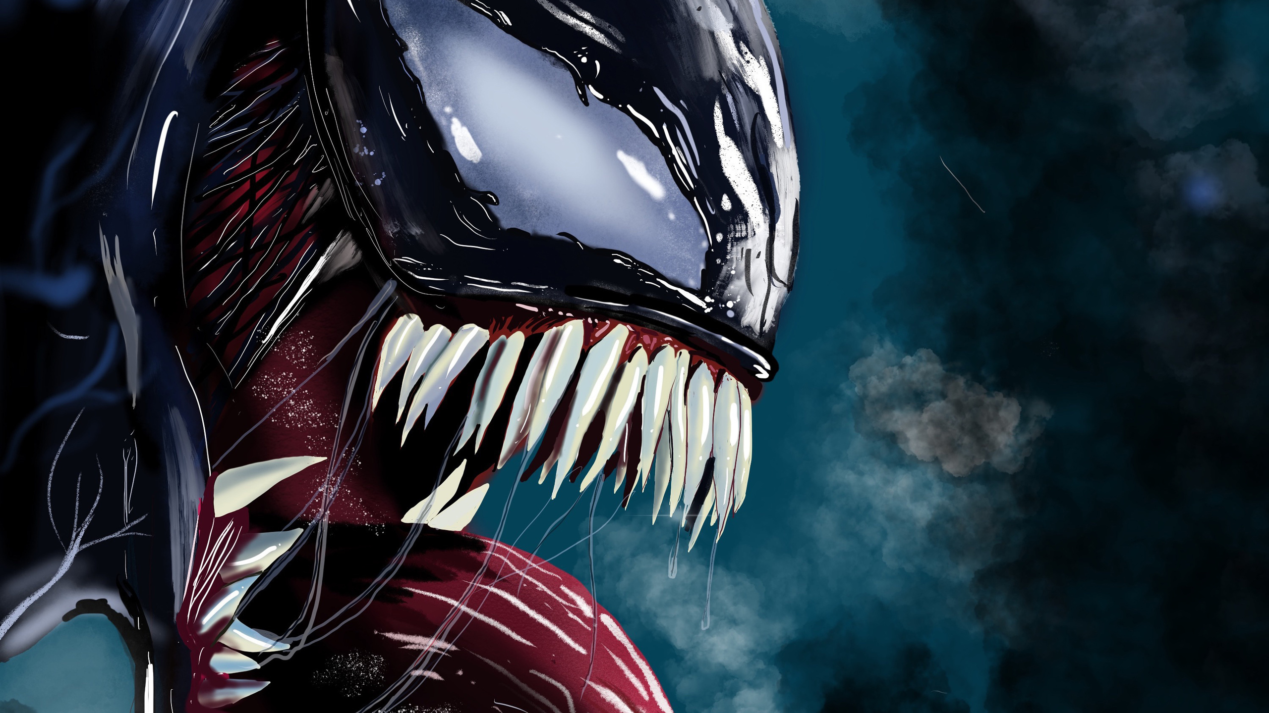 2560x1440 Venom New Digital Artworks 1440P Resolution ,HD 4k Wallpapers ...