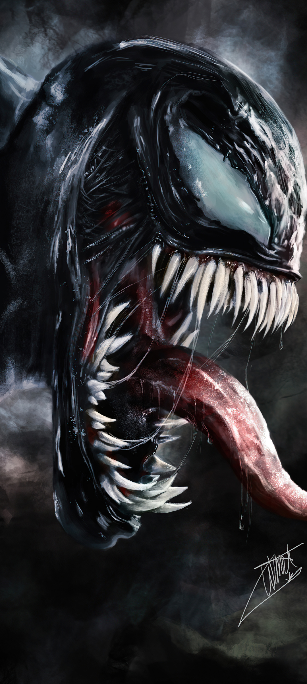 1080x2400 Venom Tongue Google Pixel 7 ,HD 4k Wallpapers,Images ...