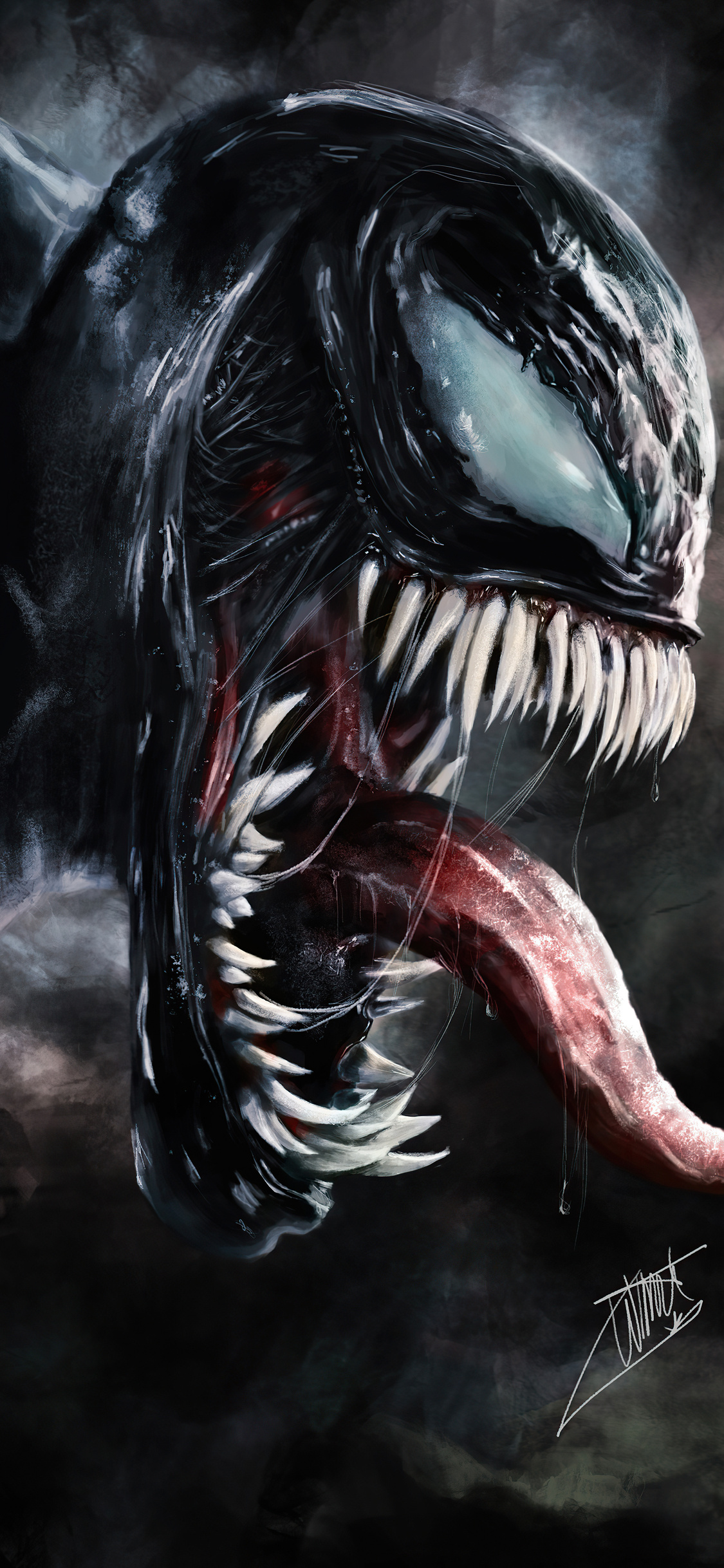 1125x2436 Venom Tongue Iphone XS,Iphone 10,Iphone X HD 4k Wallpapers ...