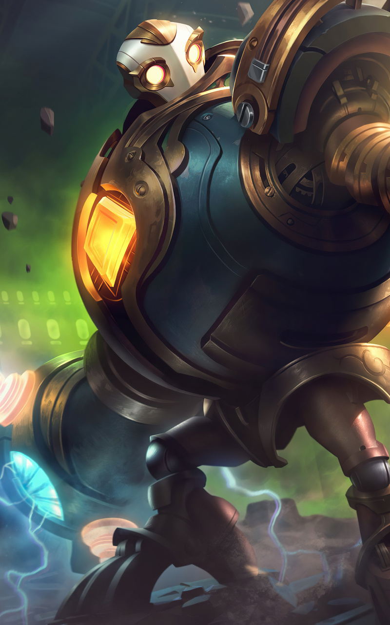 800x1280 Victorious Blitzcrank League Of Legends 5k Nexus 7,Samsung ...