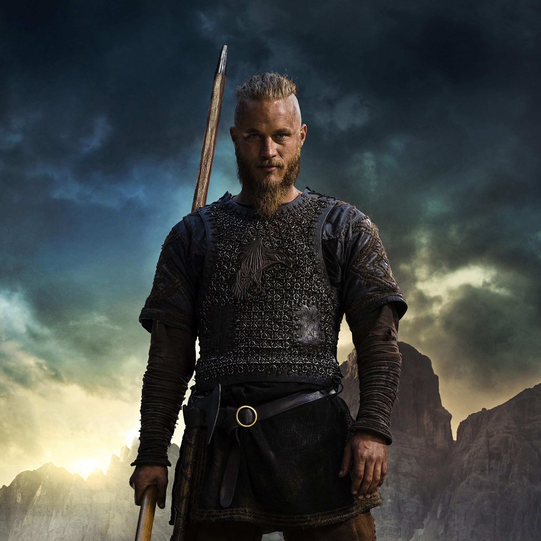 2048x2048 Vikings Ragnar 4k Ipad Air HD 4k Wallpapers, Images ...