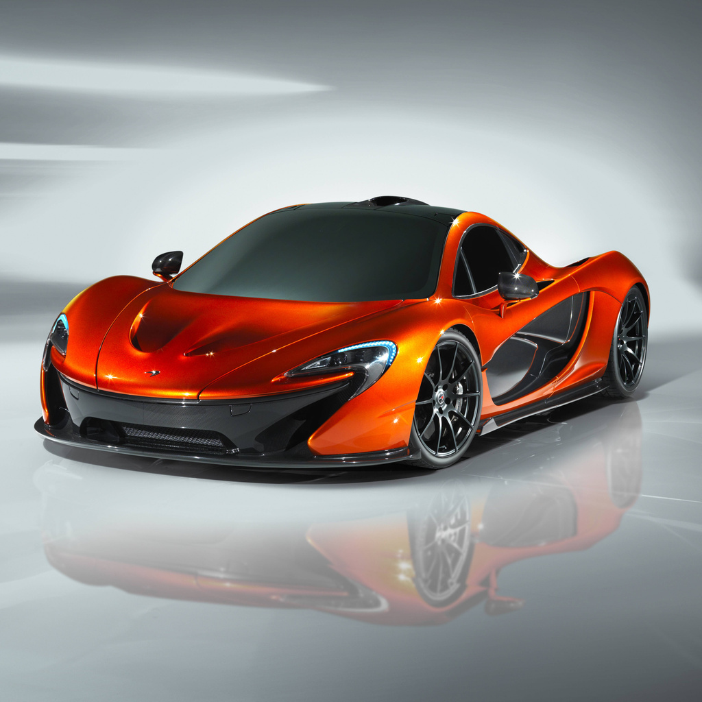 1024x1024 Volcano Orange McLaren P1 1024x1024 Resolution HD 4k ...