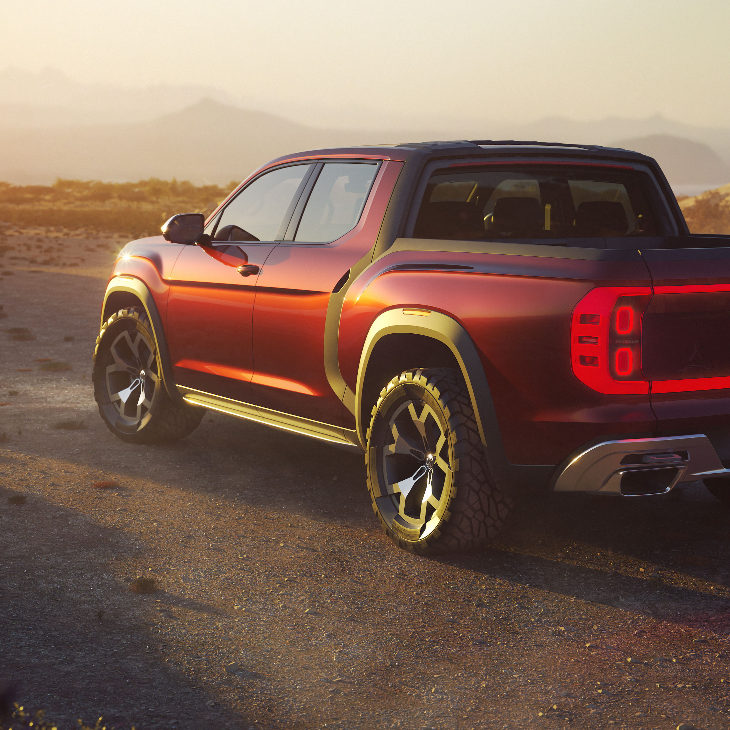 2018 Volkswagen Atlas Tanoak Concept