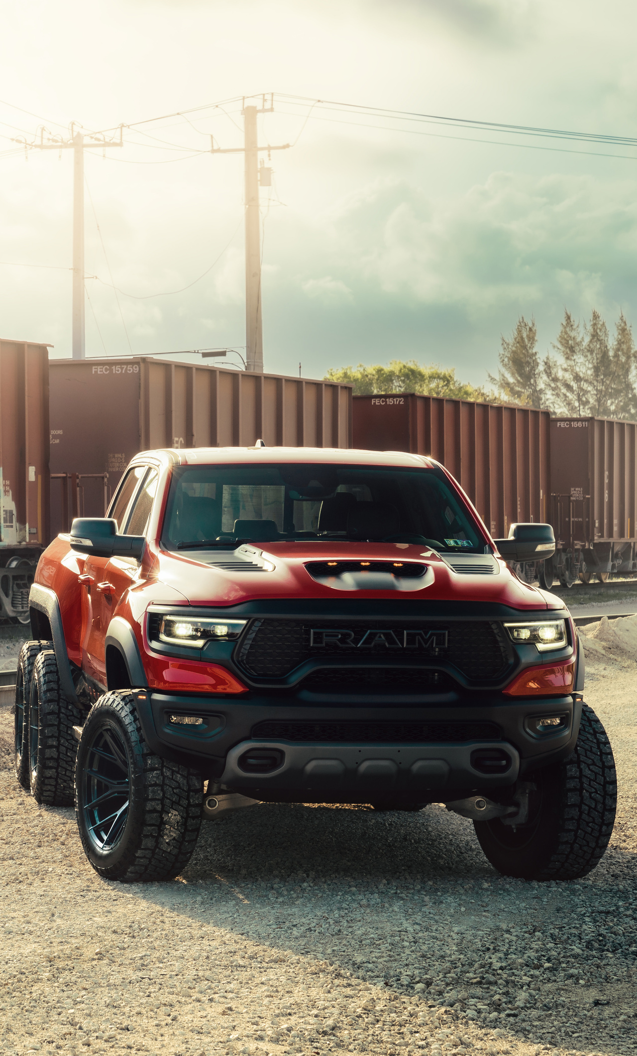 1280x2120 Vossen Deep Lux Ram Force 6x6 iPhone 6+ ,HD 4k Wallpapers ...