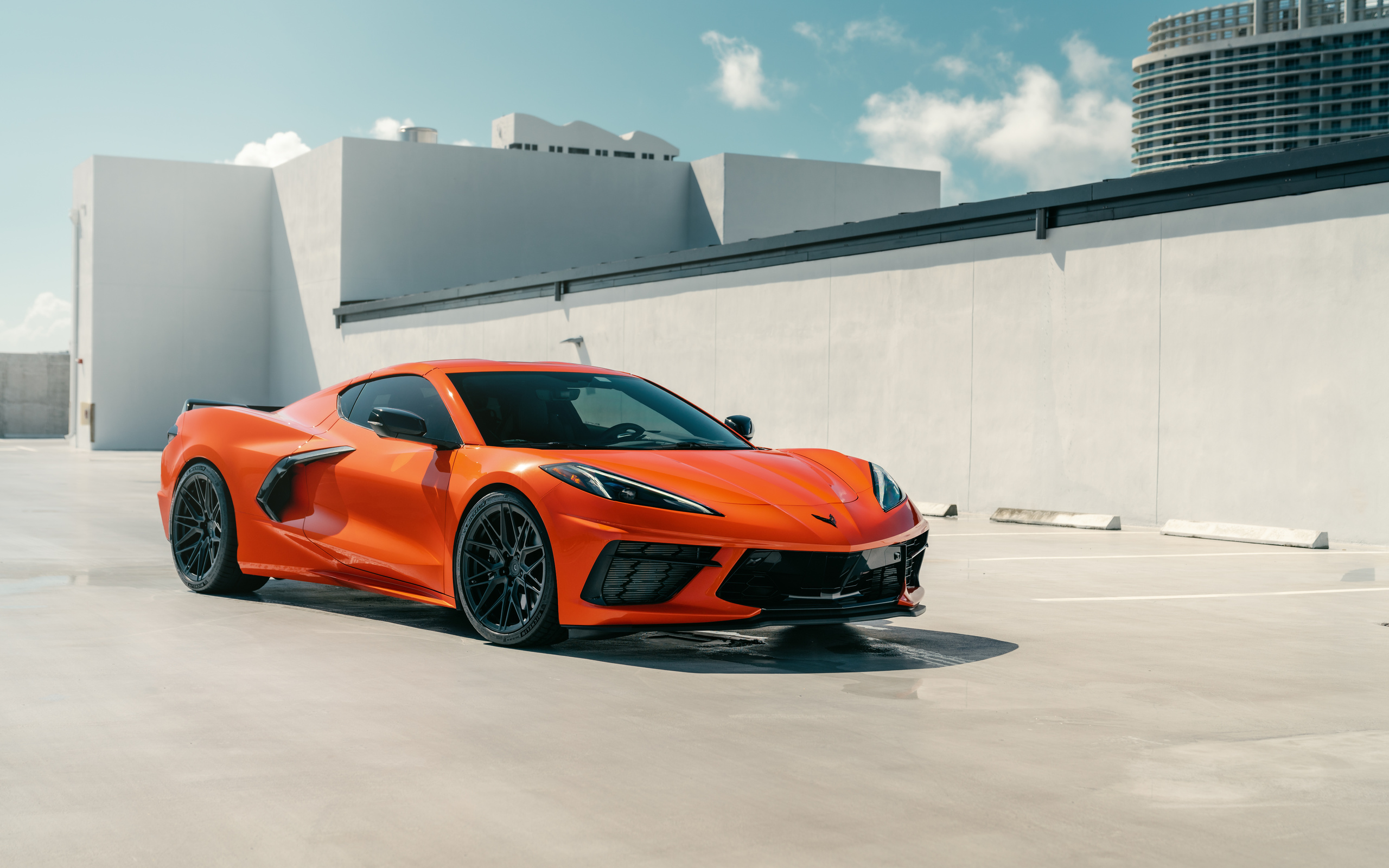 2560x1600 Vossen Orange C8 Corvette 8k Wallpaper,2560x1600 Resolution 