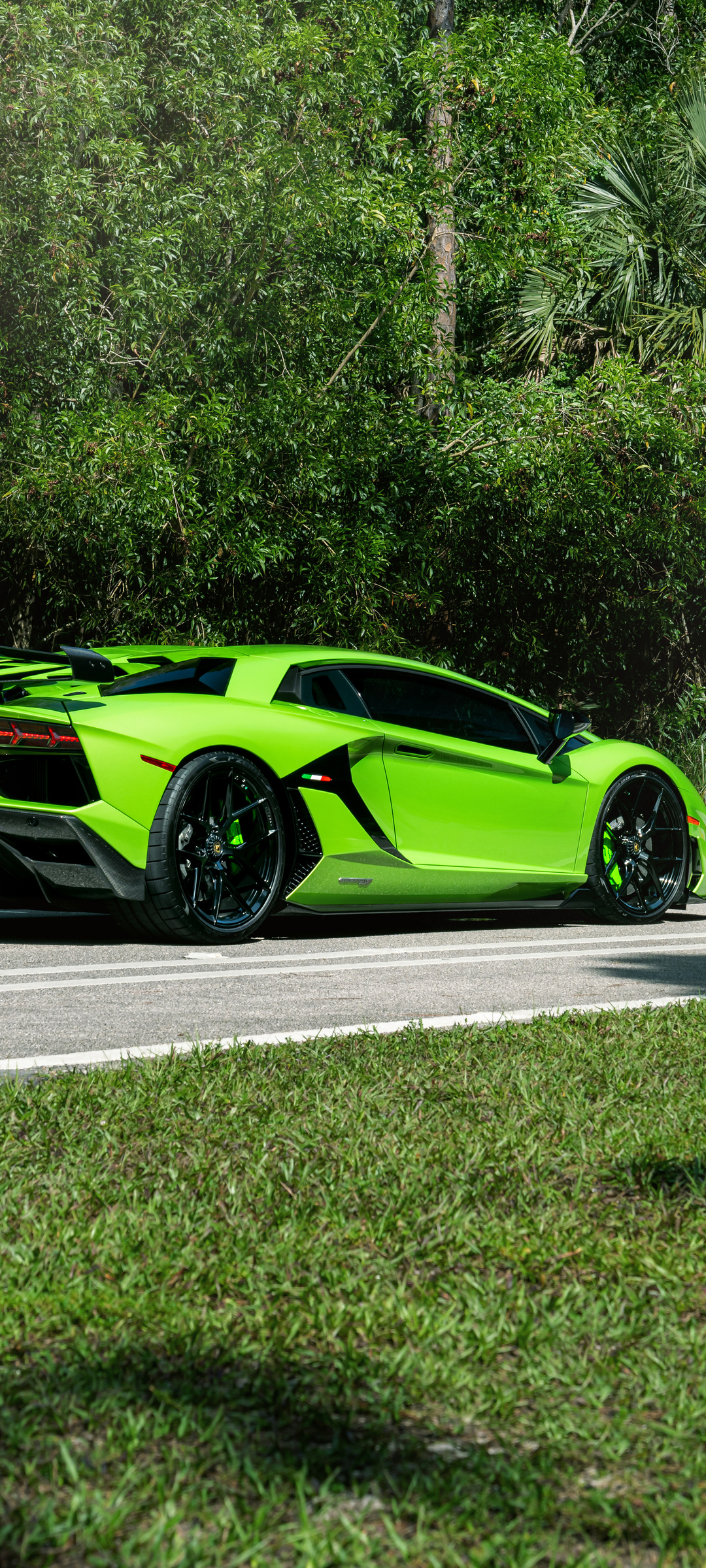 1080x2400 Vossen PJ Green Lambo SV 8k Google Pixel 7 ,HD 4k Wallpapers ...